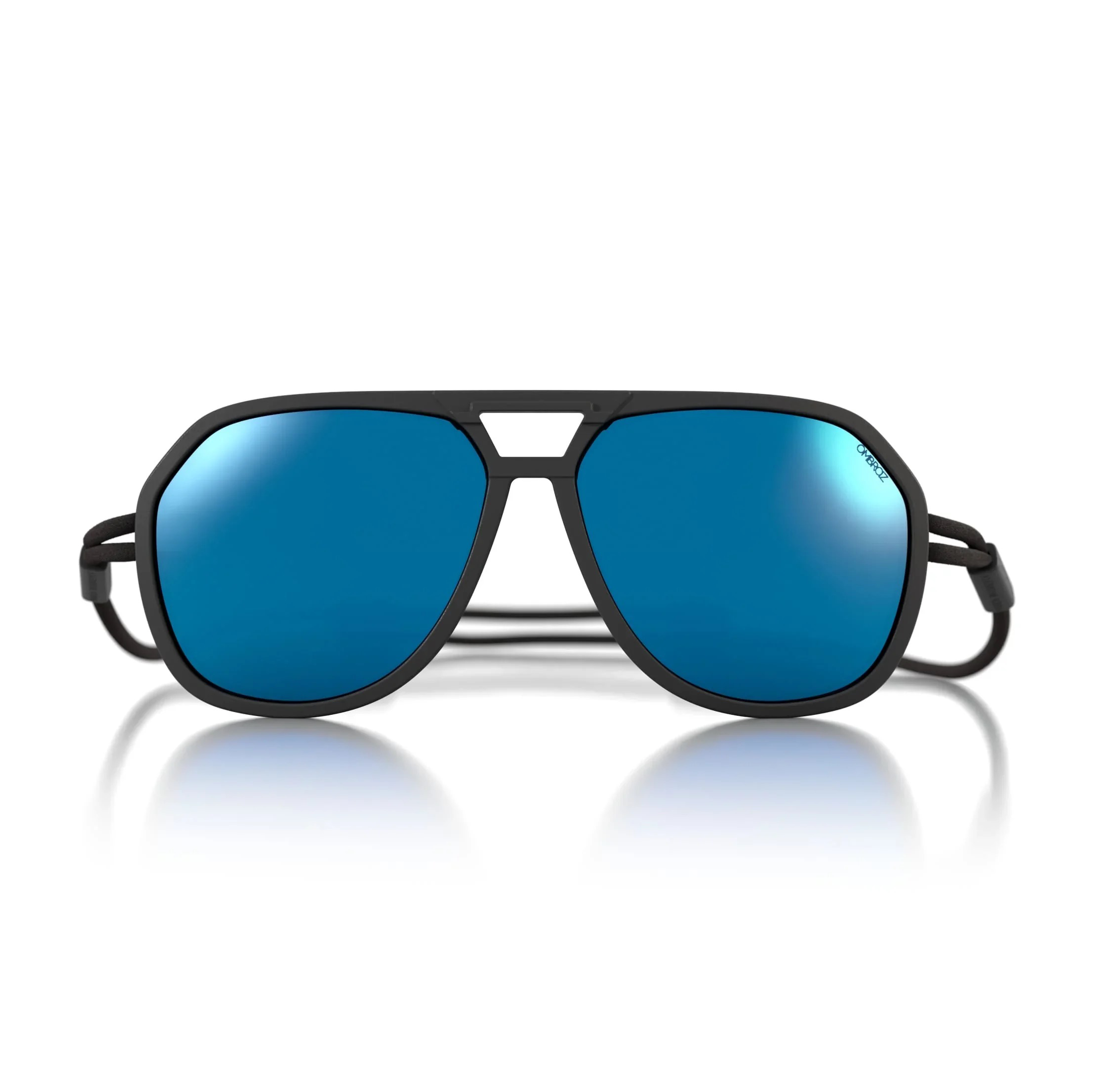 OMBRAZ CLASSIC/Charcoal/Polarized Grey + Blue Mirror – RIDE SURF+SPORT