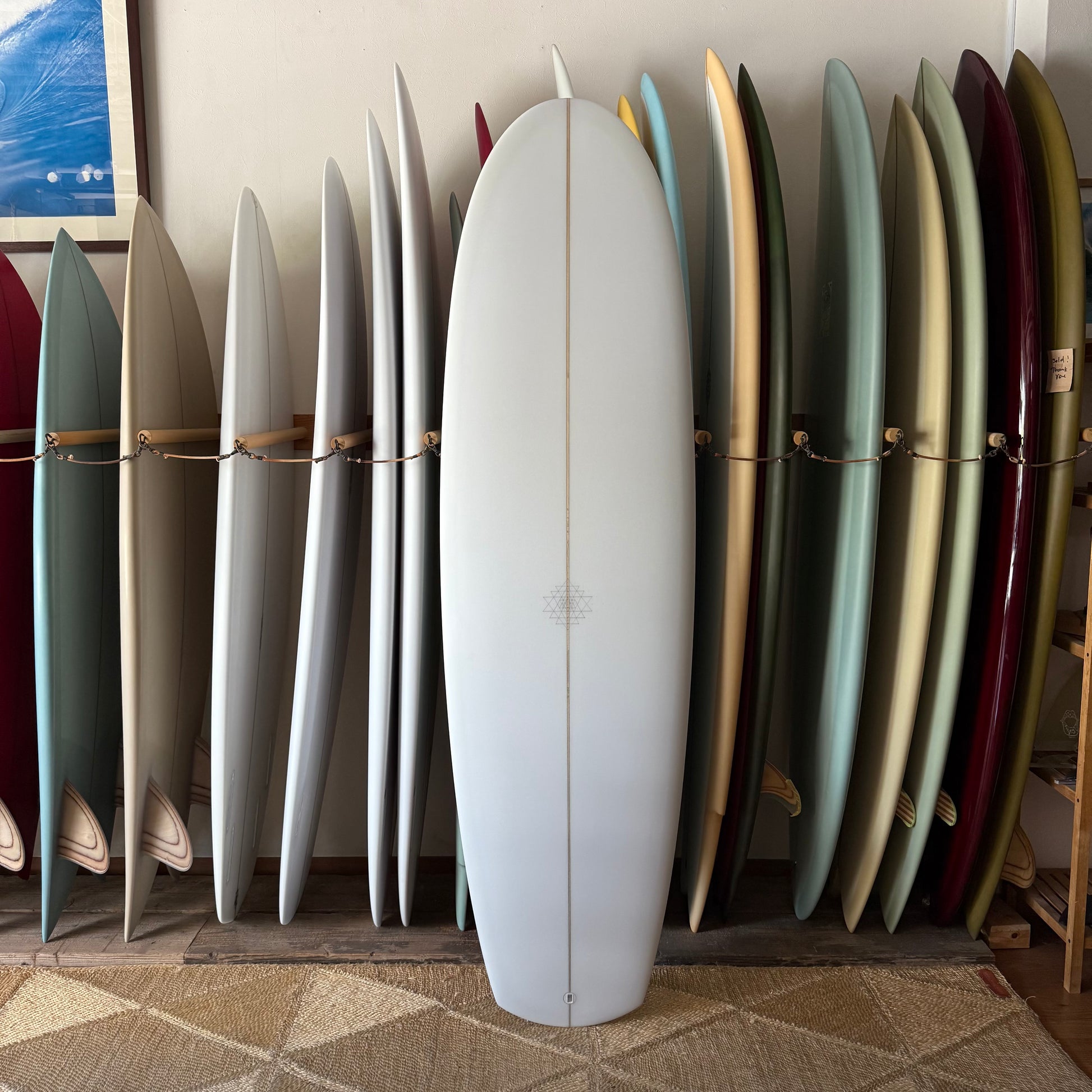 6’3” Mandala custom shapes VIMANA Twin Hybrid Hull 6’3”