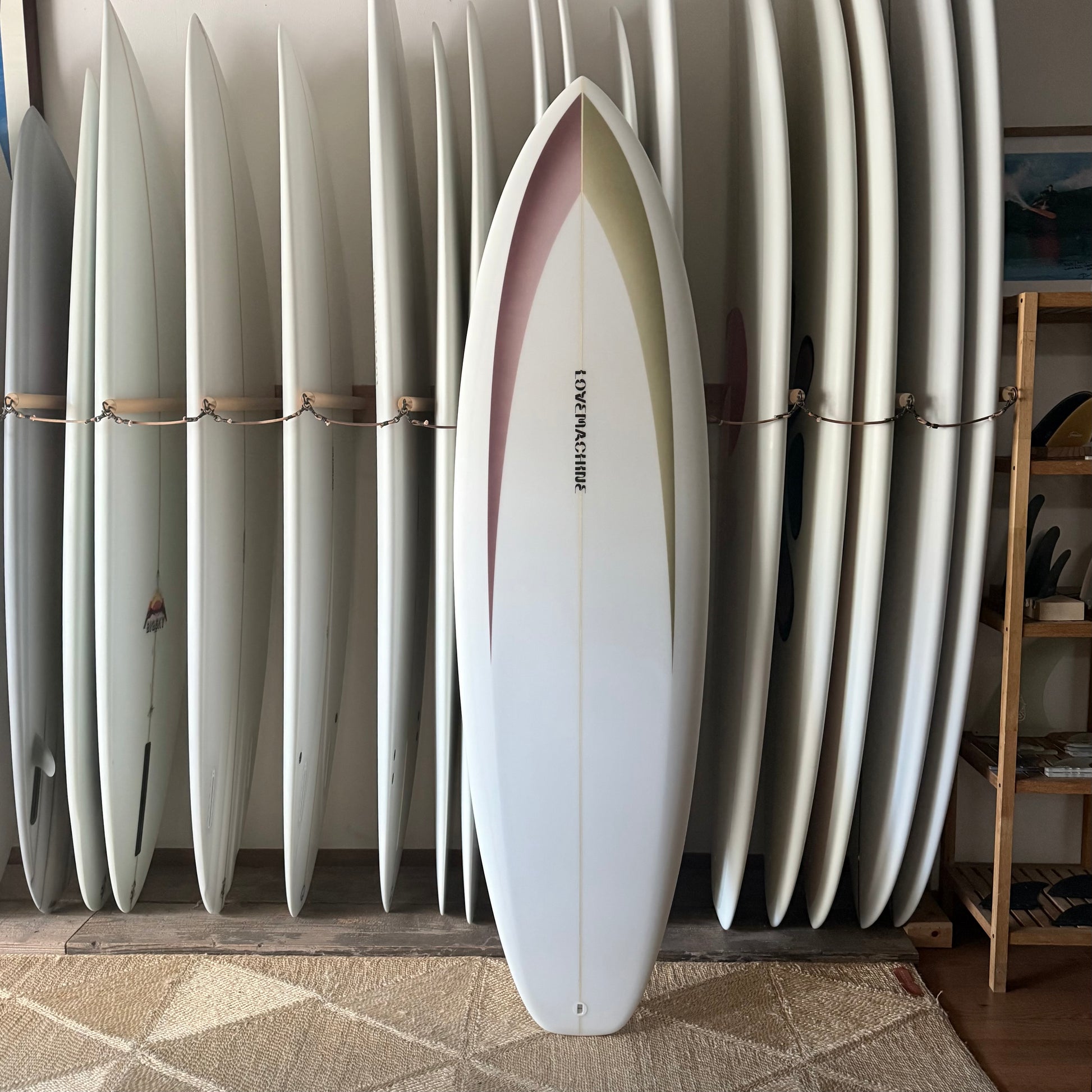 6’0” LOVEMACHINE SURFBOARDS GT