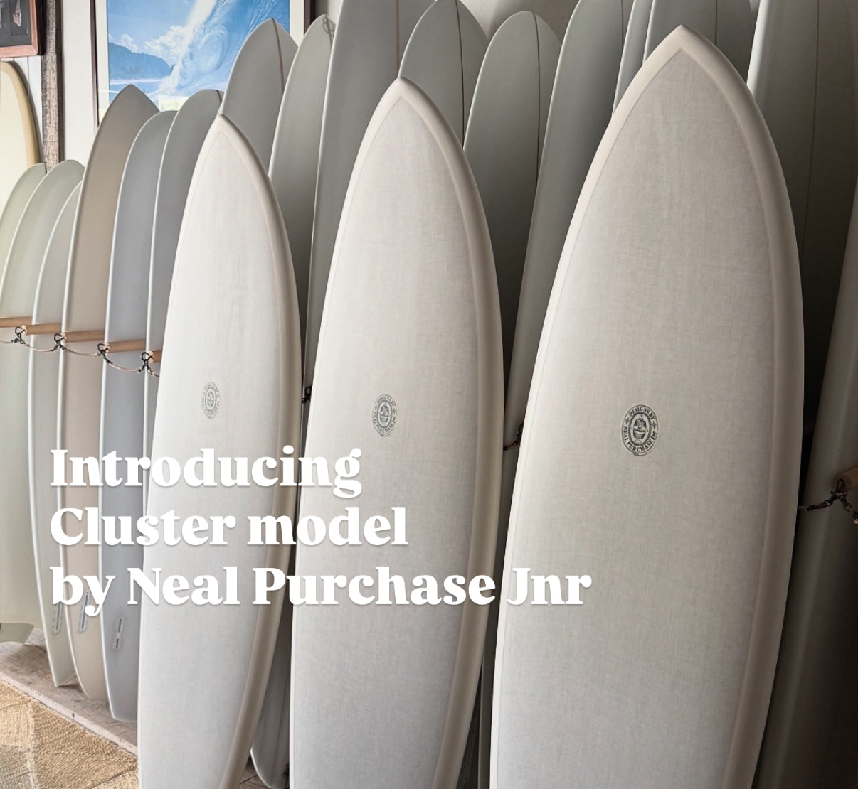 Neal Purchase Jnr Cluster in Stock