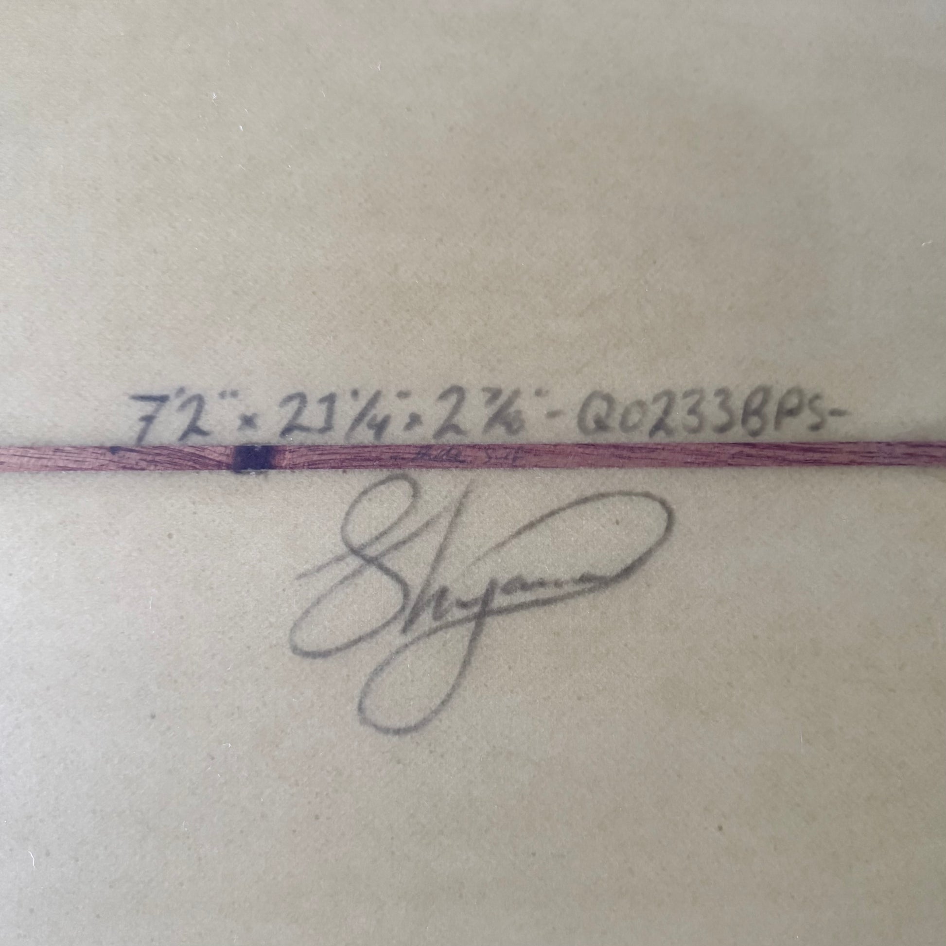 7’2” Shyama Buttonshaw Designs Mini Glider