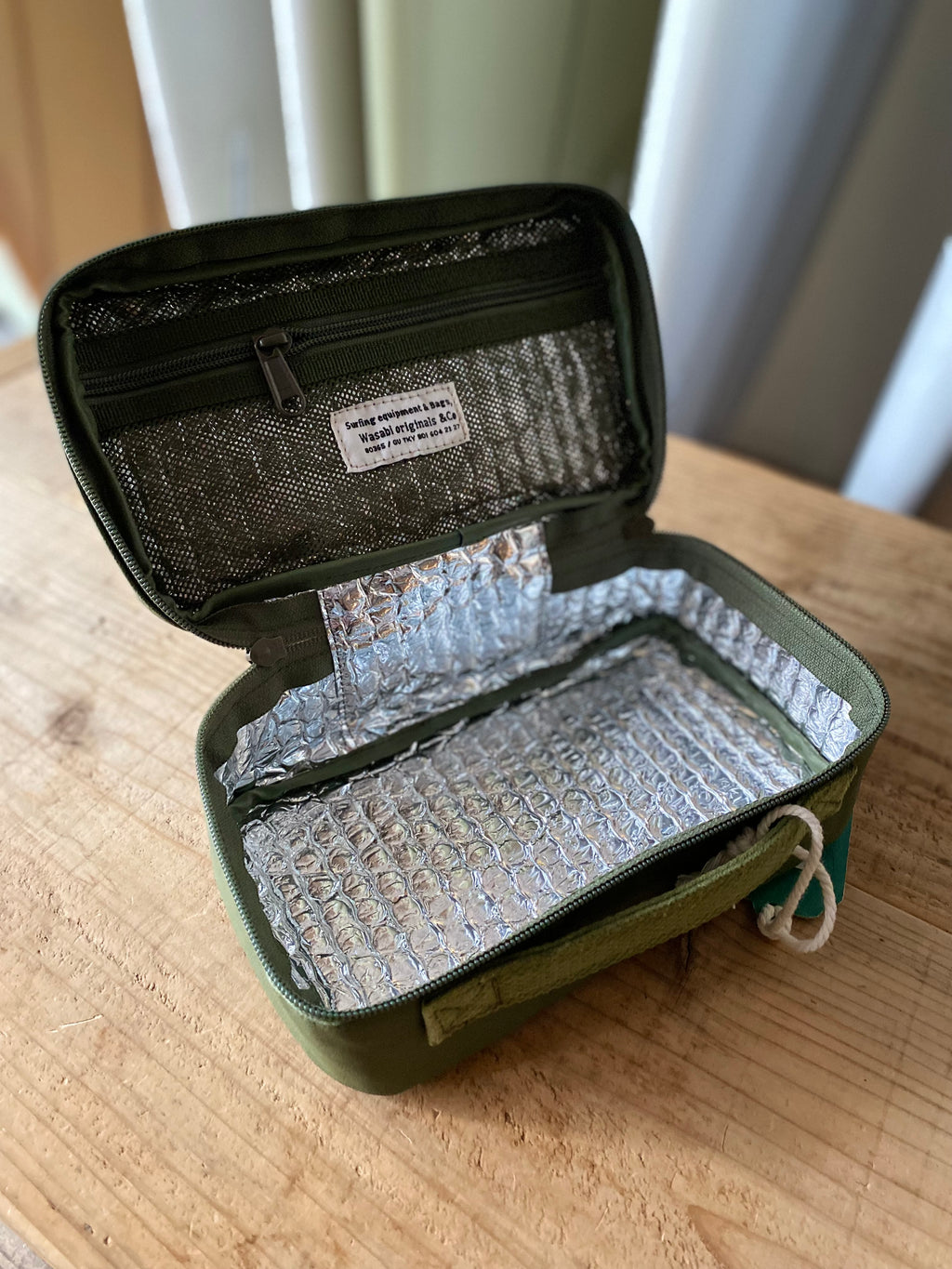 Wasabi Tent fabric Beer/Wax cooler container
