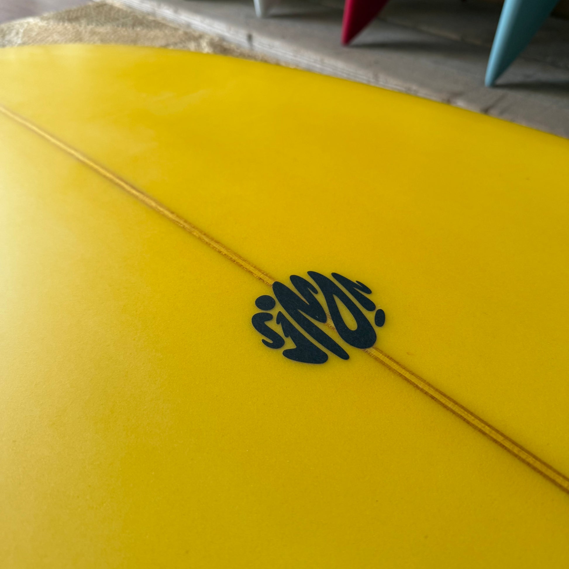 7’6” Simon Jones Designs MASSIVE  golden yellow