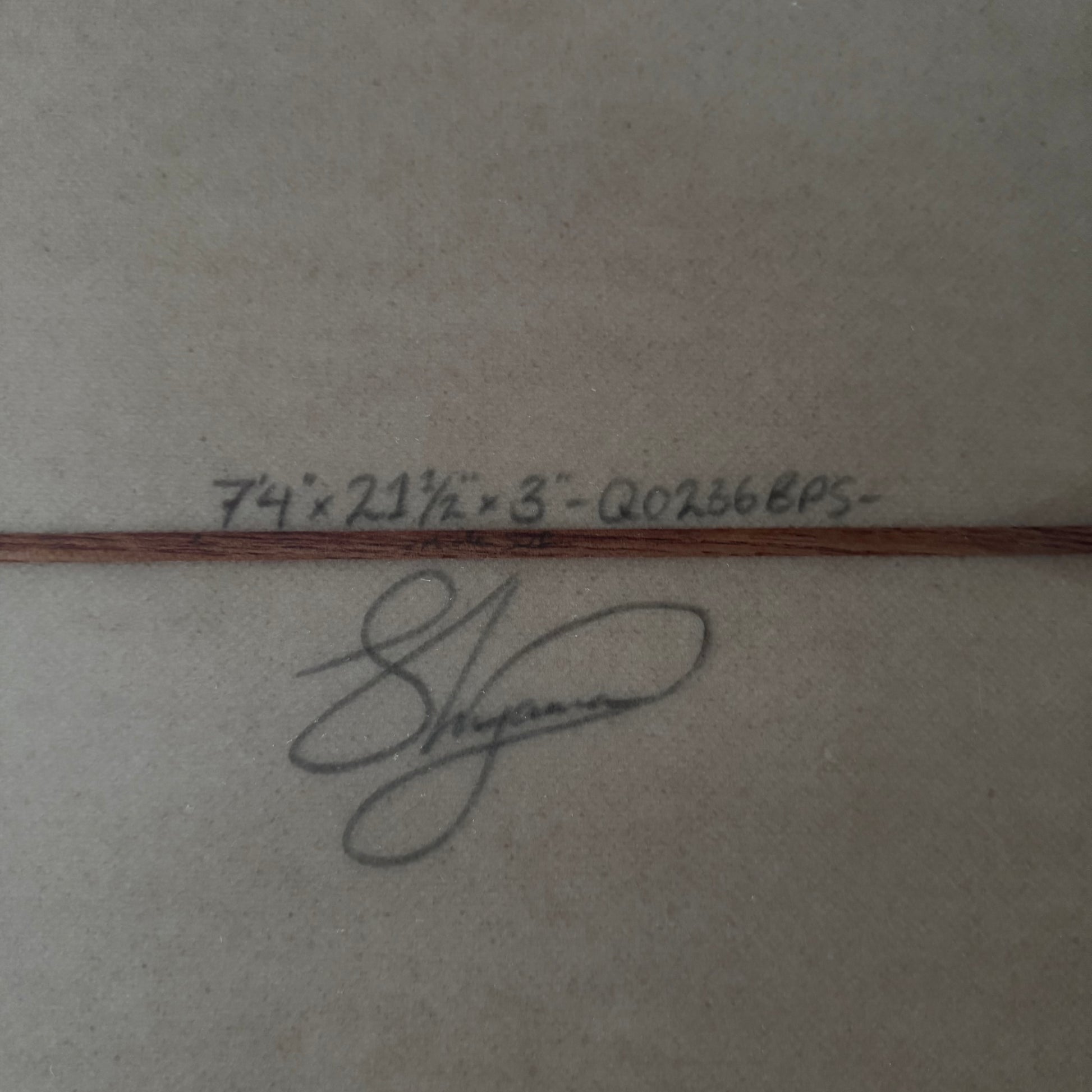7’4” Shyama Buttonshaw Designs Mini Glider