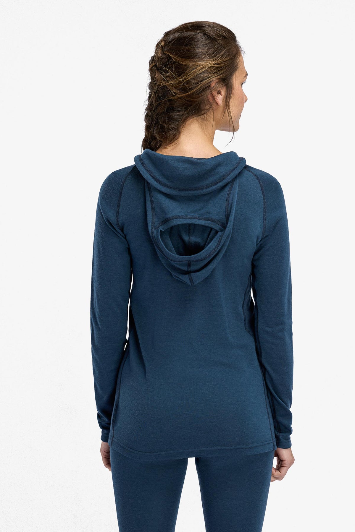 ACLIMA WARMWOOL HOOD SWEATER WOMAN