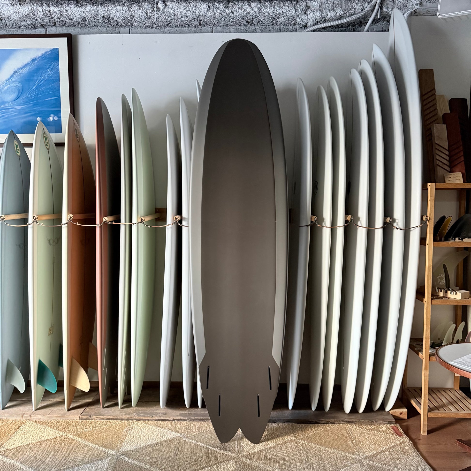 7'6” Ellis Ericson Surfboards Lite Kite Wing Fish