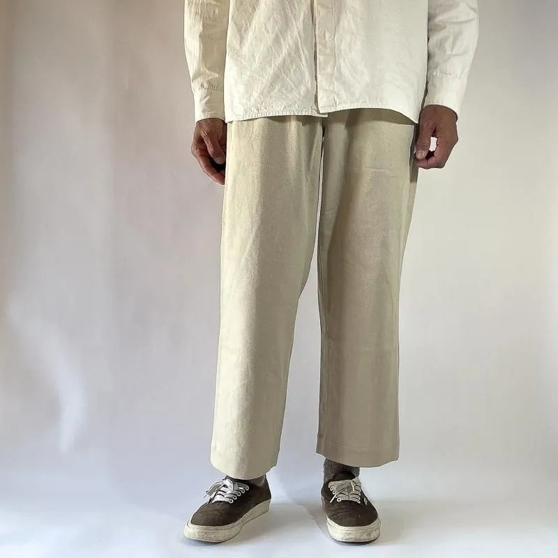 S&Y WORKSHOP Original /Easy Trousers 100% Organic cotton Drill Tumbler