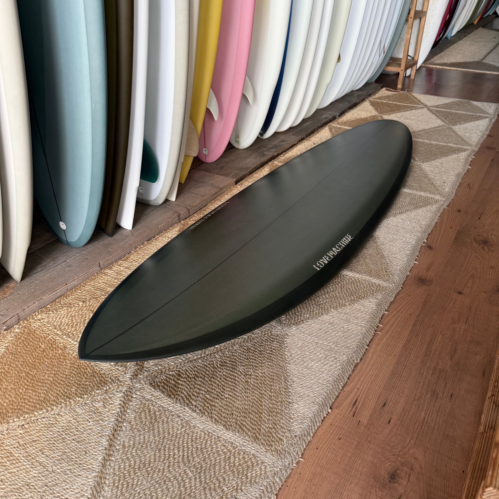 6'10" LOVEMACHINE SURFBOARDS Burner Quad