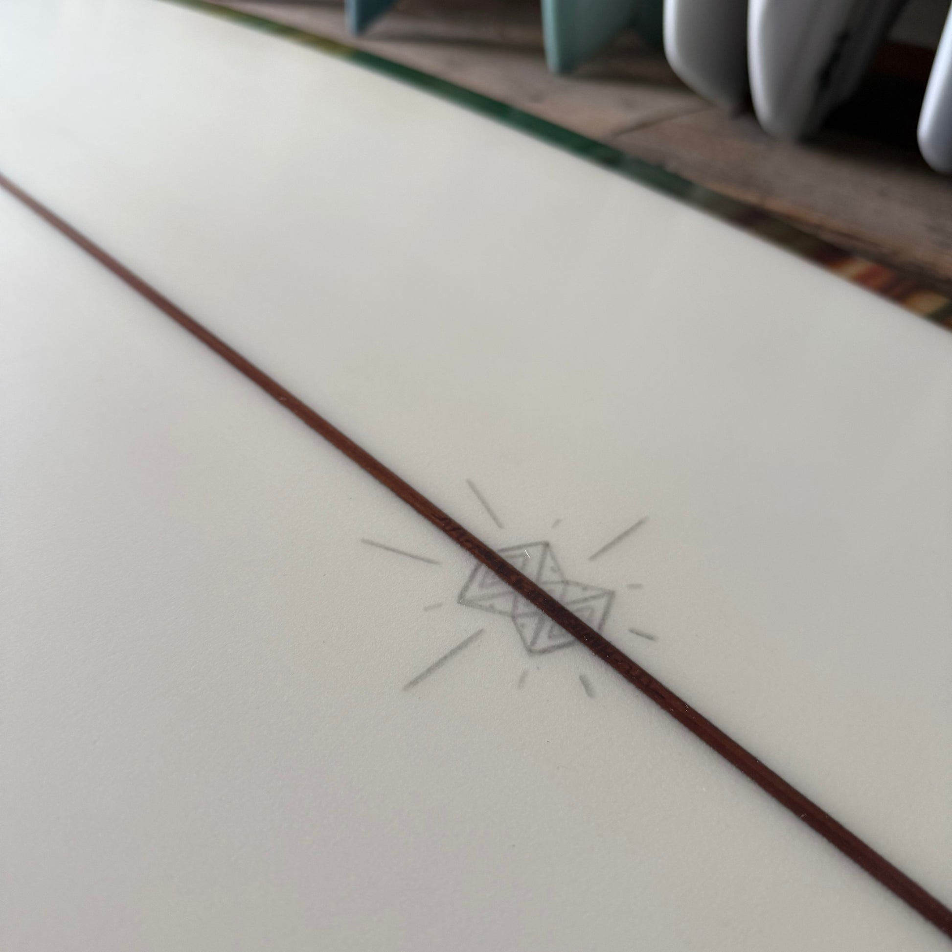7'0" Alex Lopez Surfboards Swallowtail Single