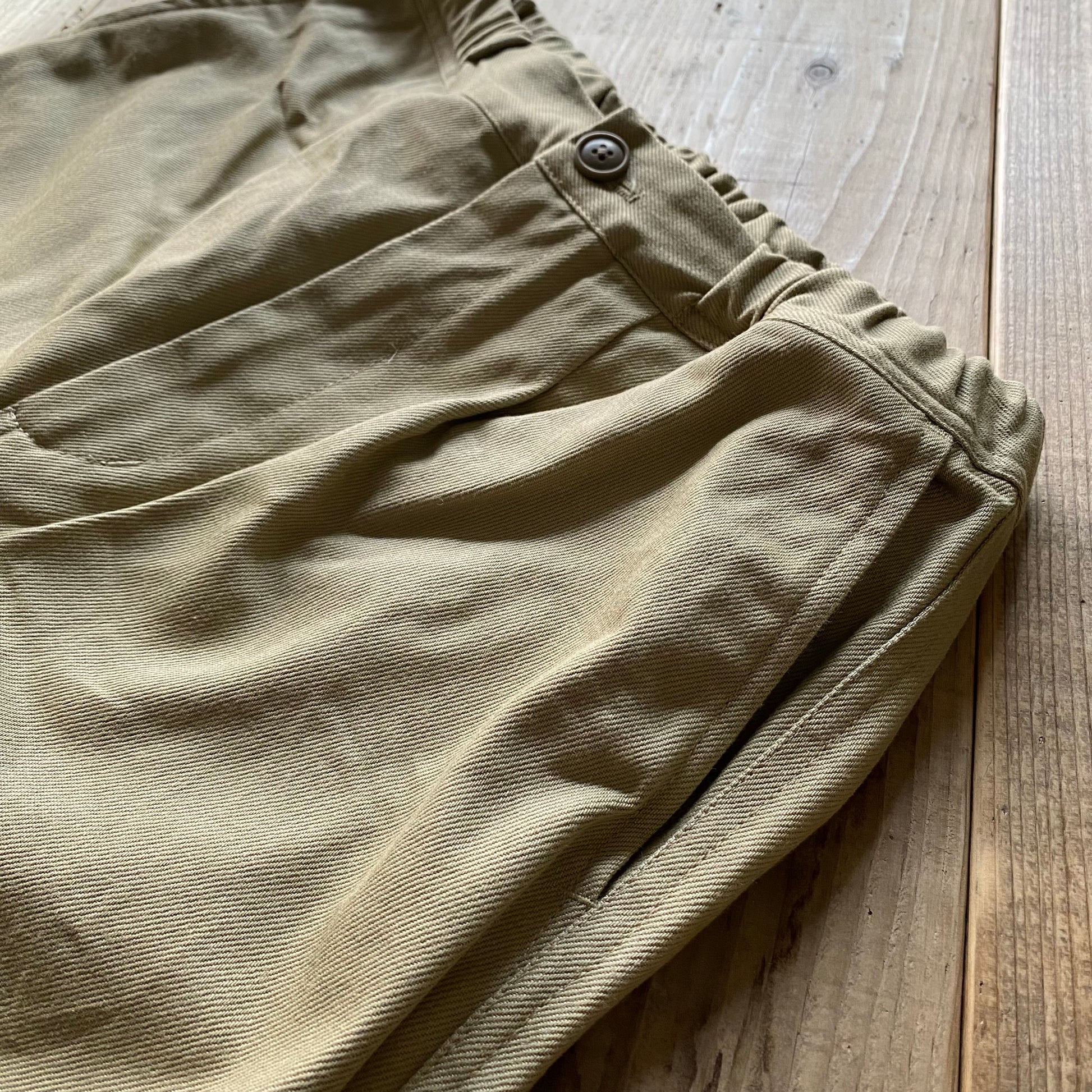 S&Y WORKSHOP Original Easy Shorts / OrganicCotton "Drill Fabric"