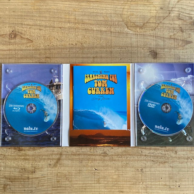 Blue-ray+DVD+Photo Book【Serching For Tom Curren】25th anniversary Collector's Edition ポスター&ステッカー付き