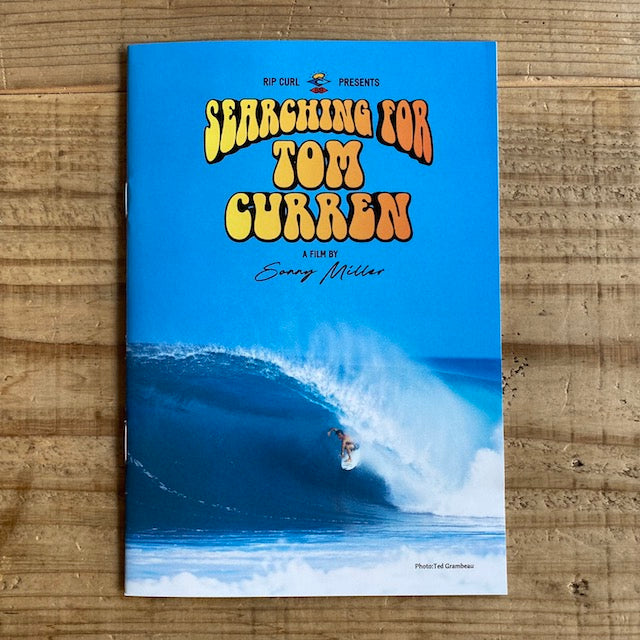 Blue-ray+DVD+Photo Book【Serching For Tom Curren】25th anniversary Collector's Edition ポスター&ステッカー付き