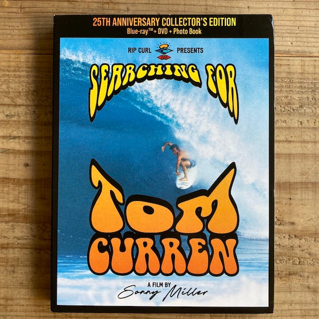 Blue-ray+DVD+Photo Book【Serching For Tom Curren】25th anniversary Collector's Edition ポスター&ステッカー付き