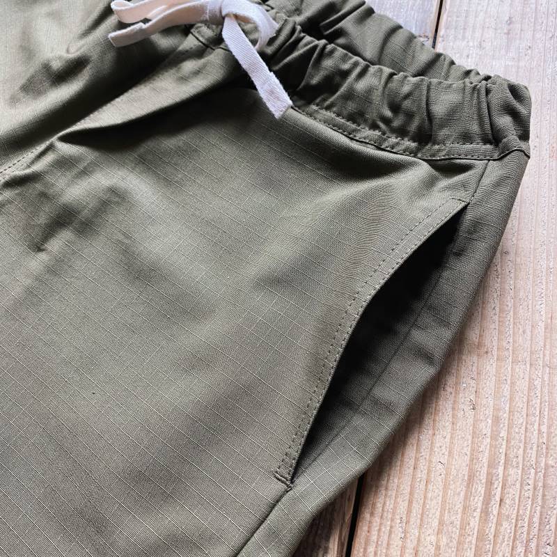 S&Y WORKSHOP Easy Shorts "Ripstop” olive