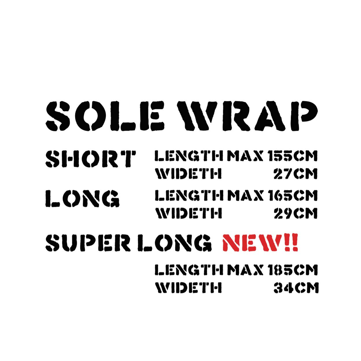 WASABI canvas sole wrap