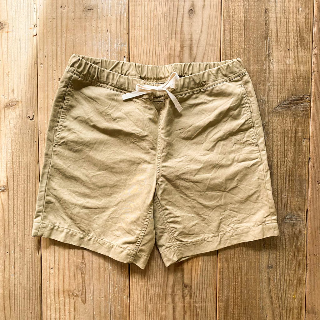 S&Y WORKSHOP Original Easy Shorts / OrganicCotton:Linen"GABARDINE"