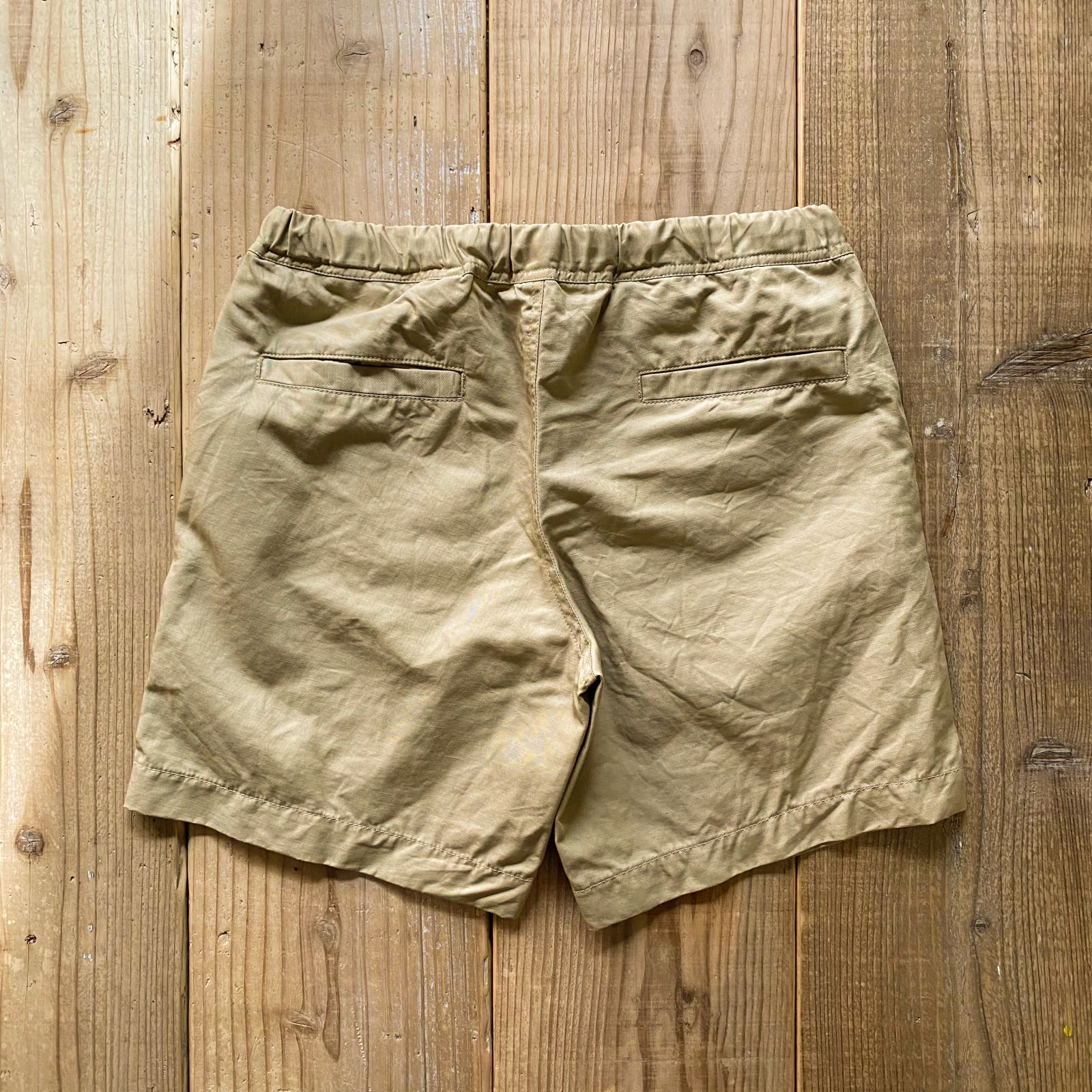 S&Y WORKSHOP Original Easy Shorts / OrganicCotton:Linen"GABARDINE"
