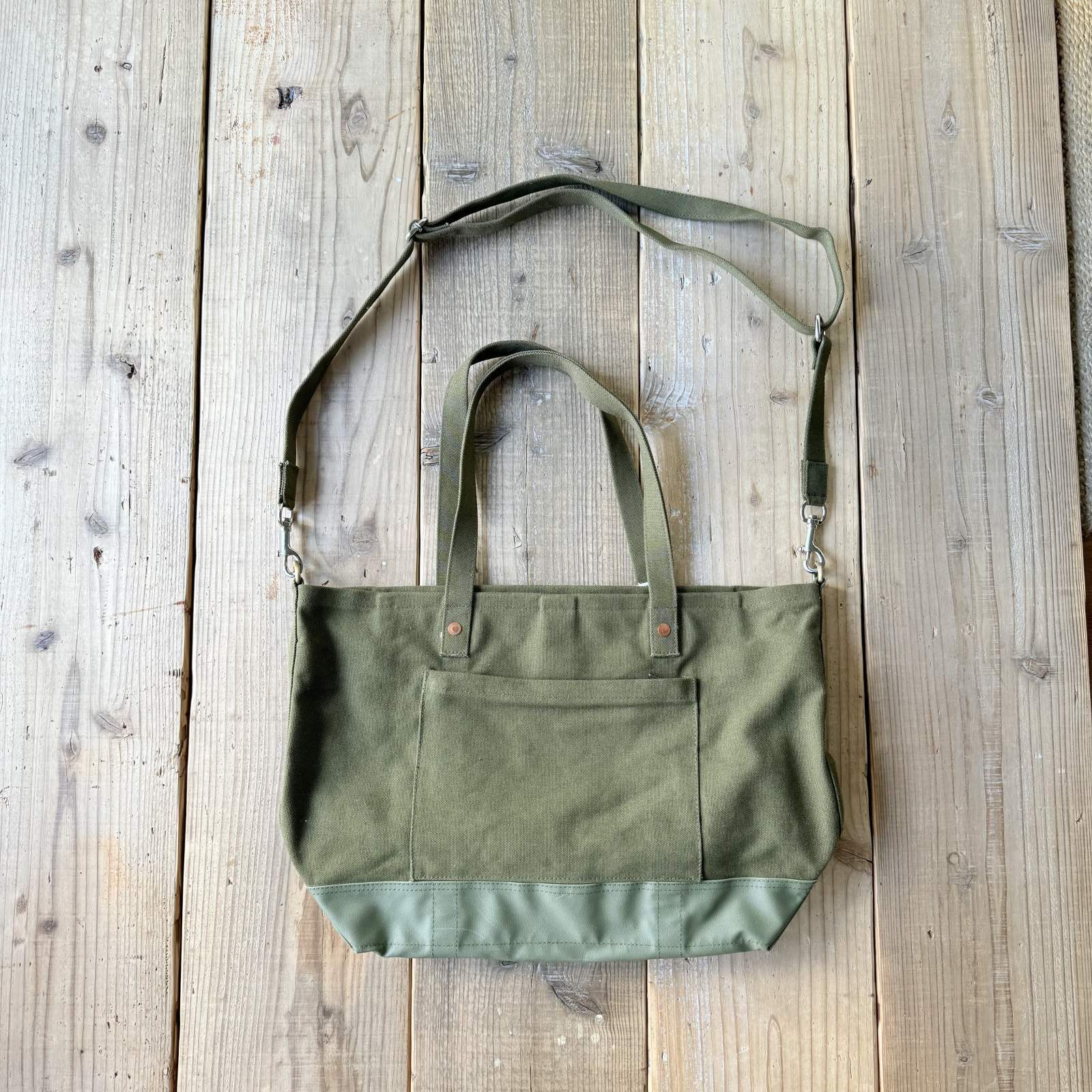 Wasabi  Canvas tent tote