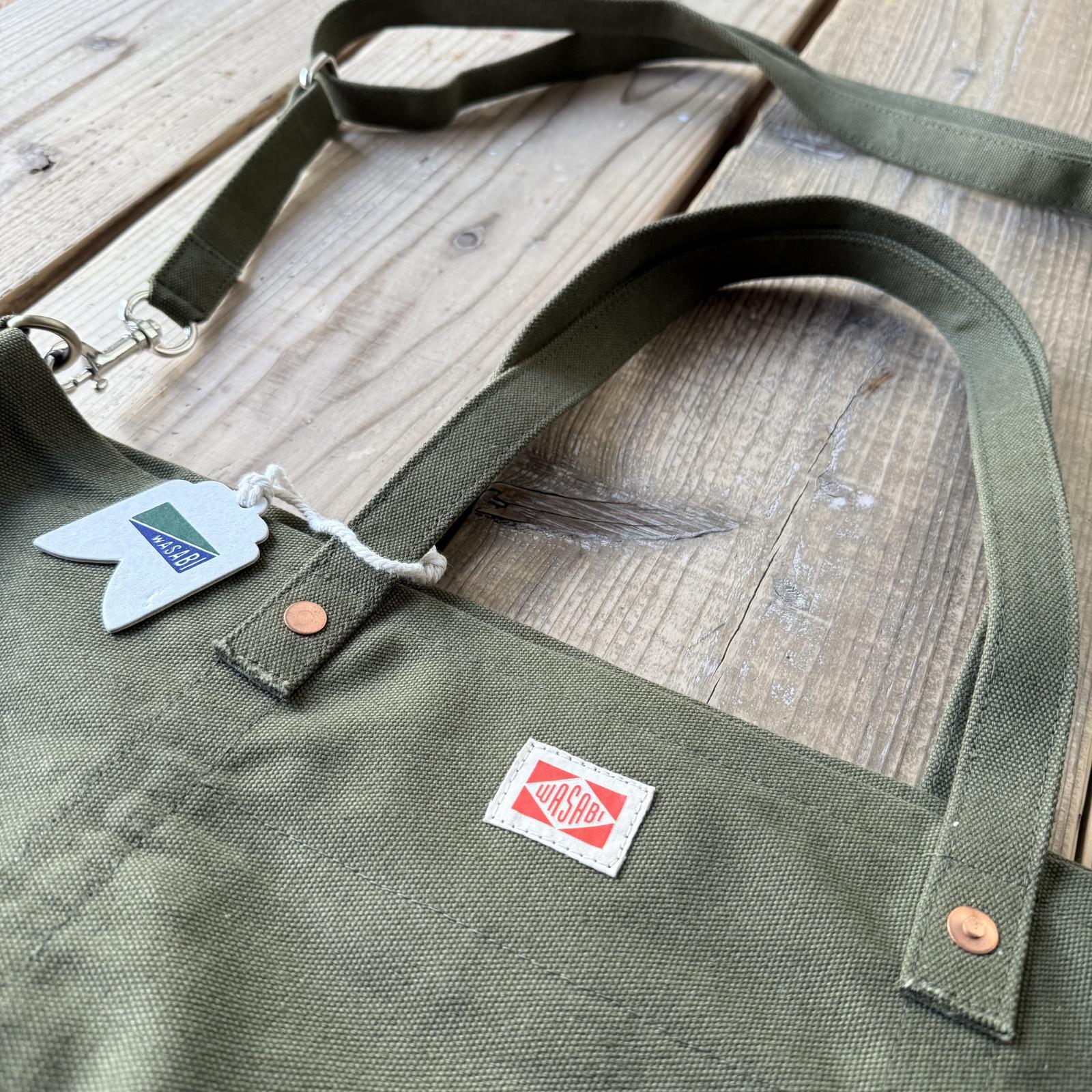 Wasabi  Canvas tent tote
