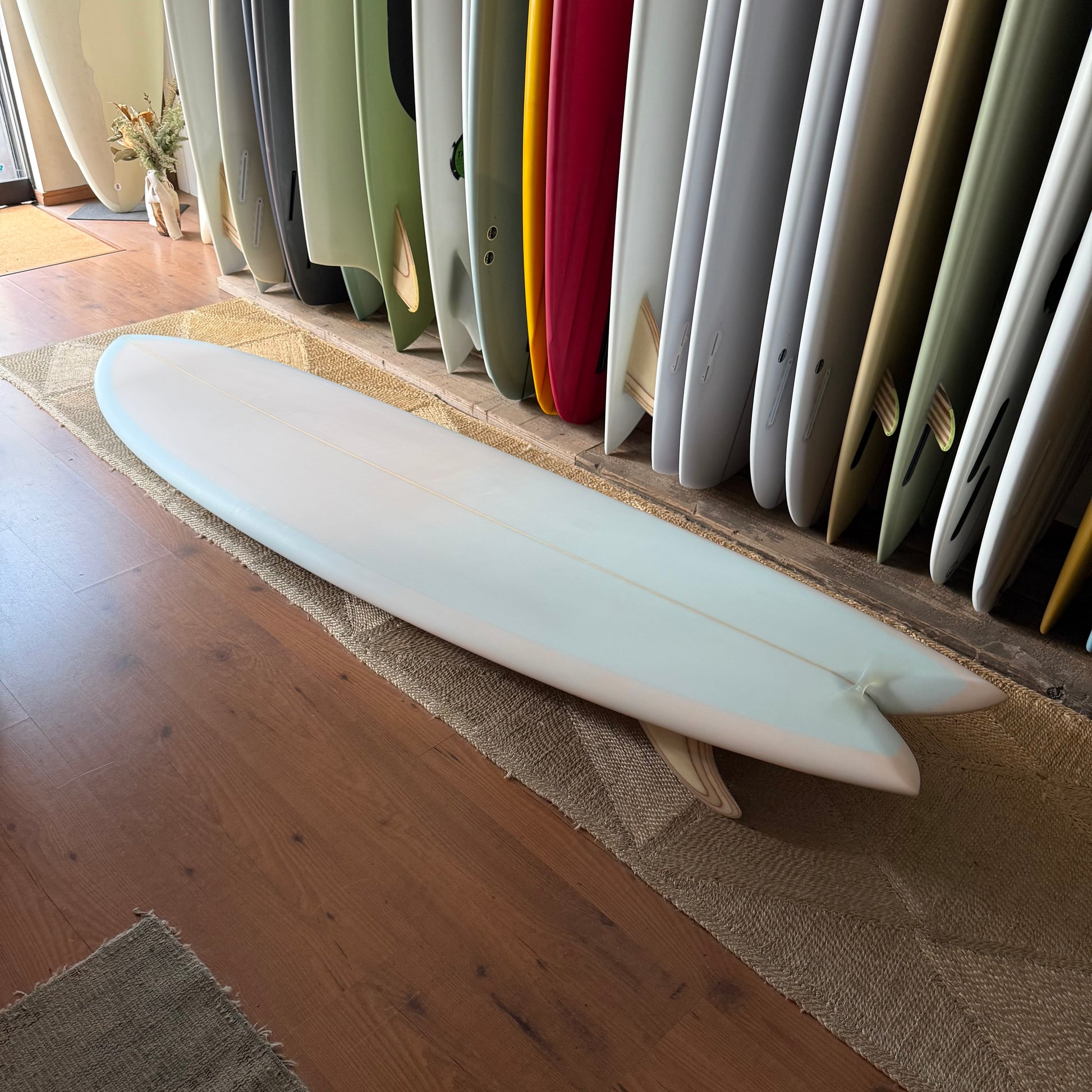 7’7” Todd Pinder Fish Simmons Angelo resin Artwork