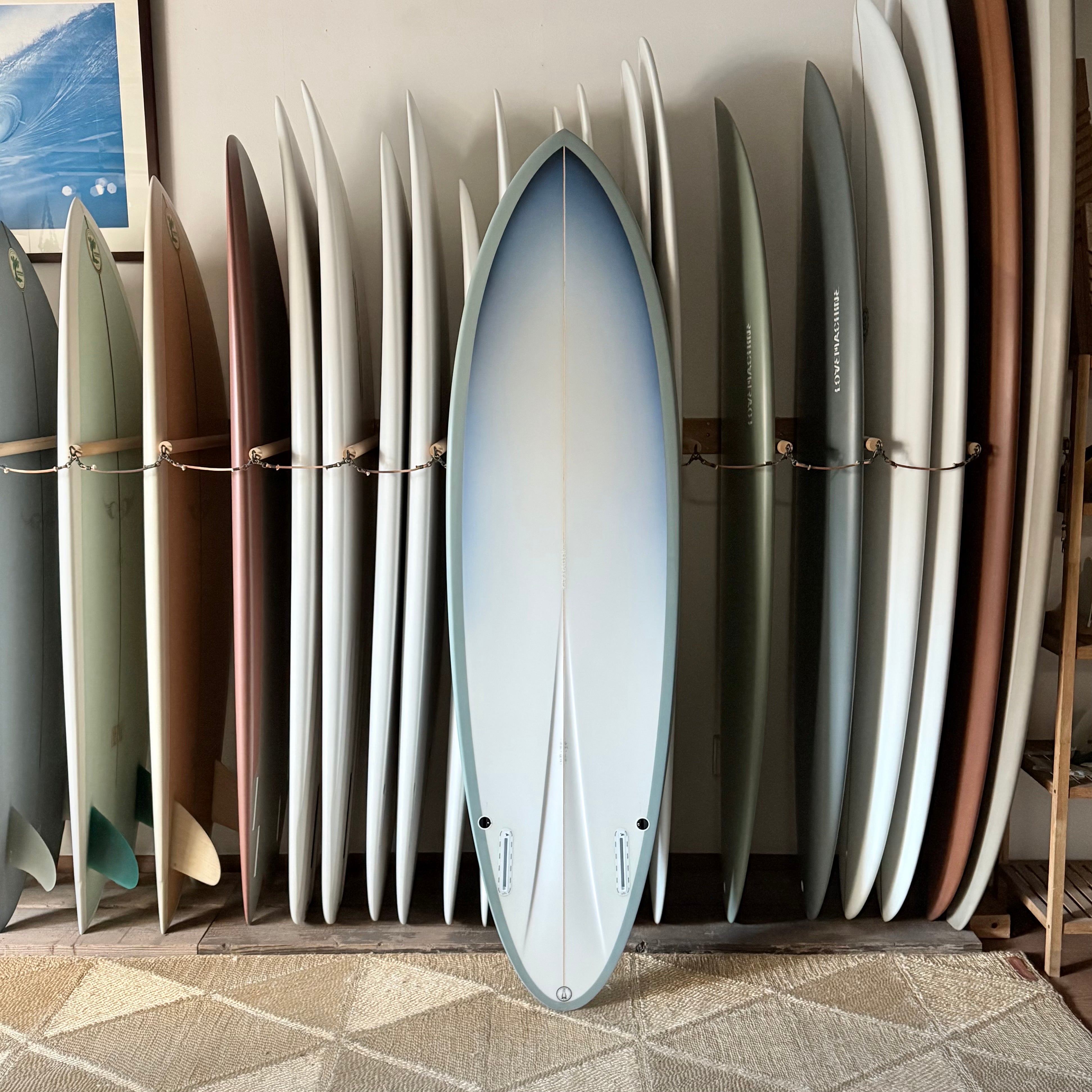 美品 Ryan Lovelace FM 6'6 サーフボード ハンドシェイプ LOVEMACHINE SURFBOARDS 6'6