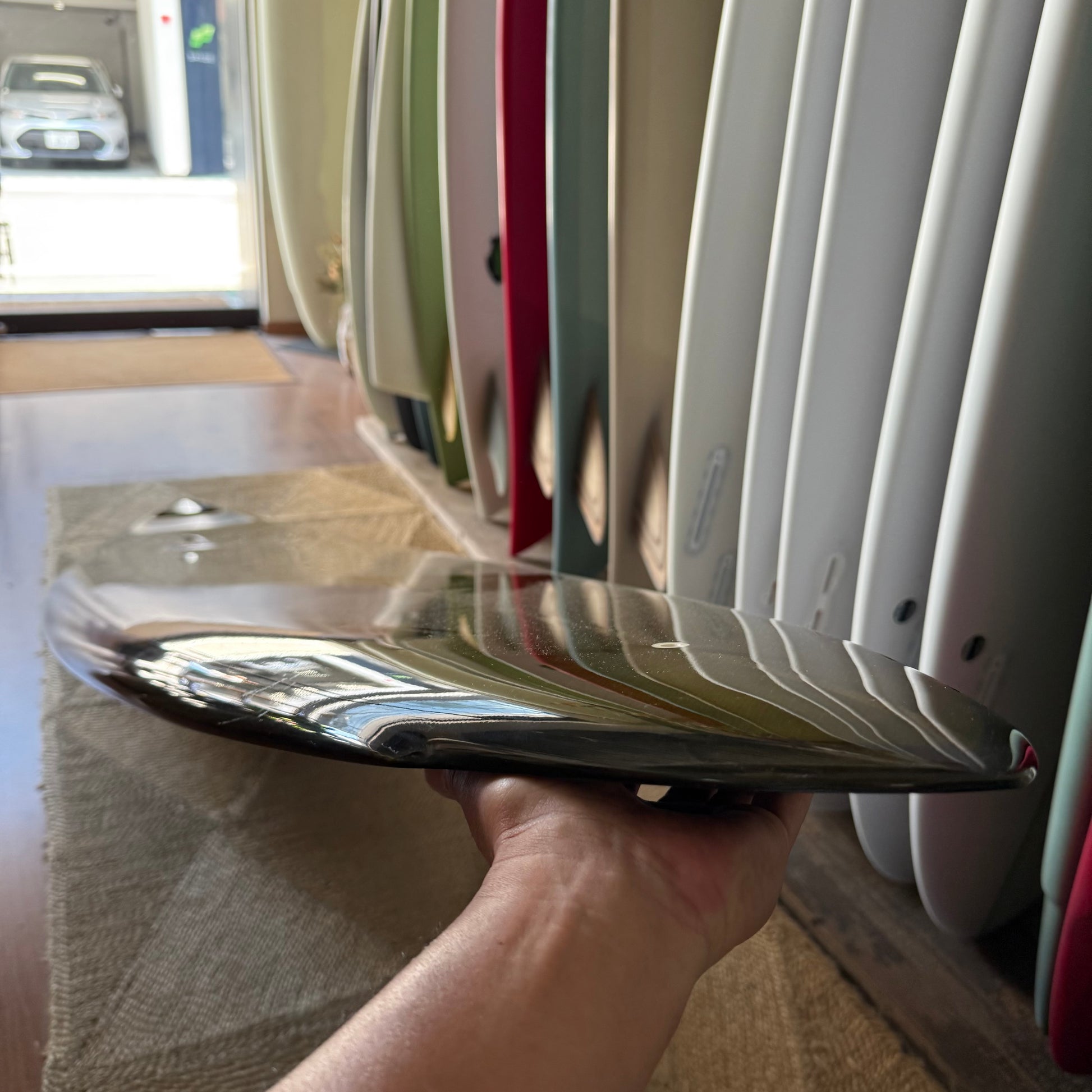 7'2" YU surfboards Modern single model