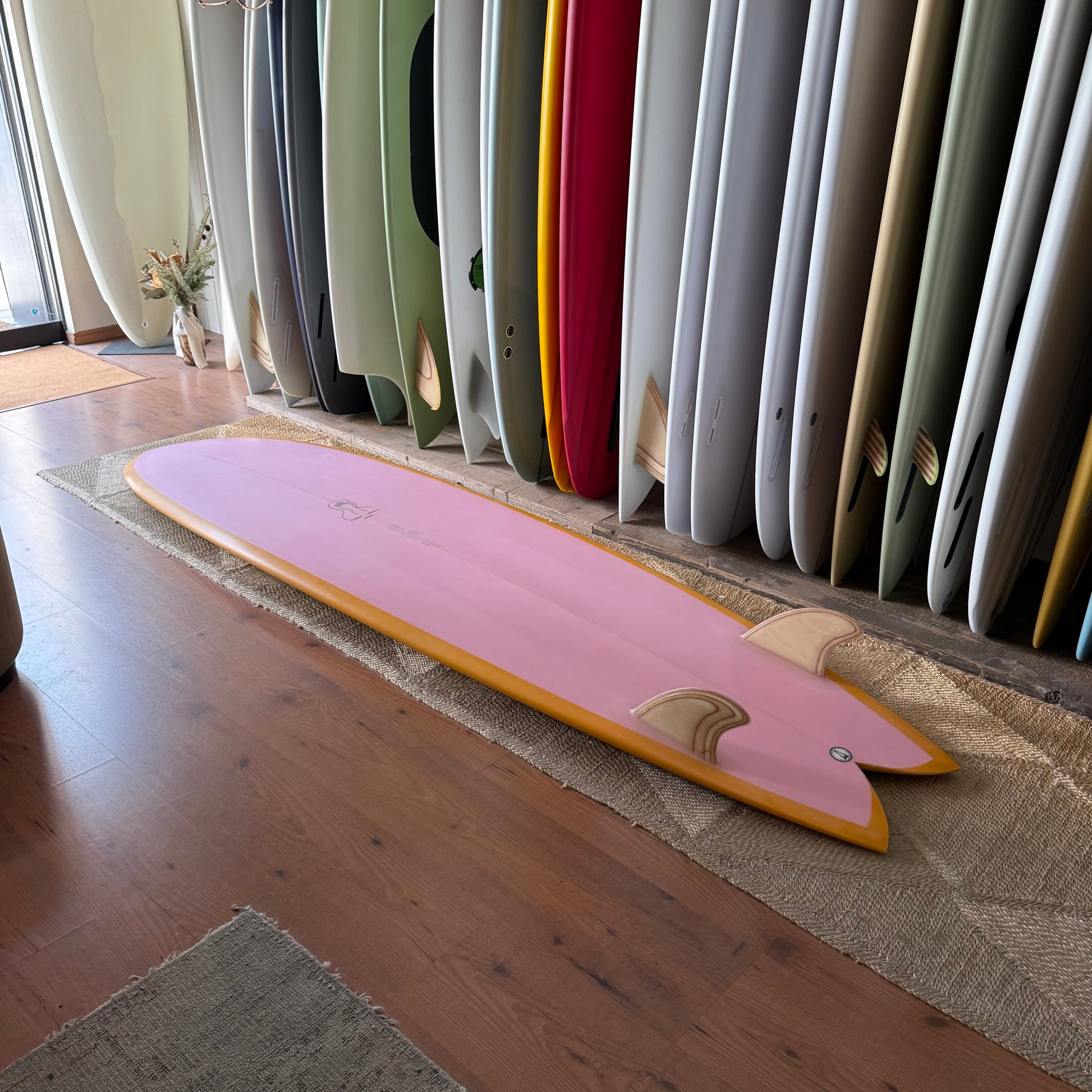 7’10” Todd Pinder Fish Simmons Angelo resin Artwork