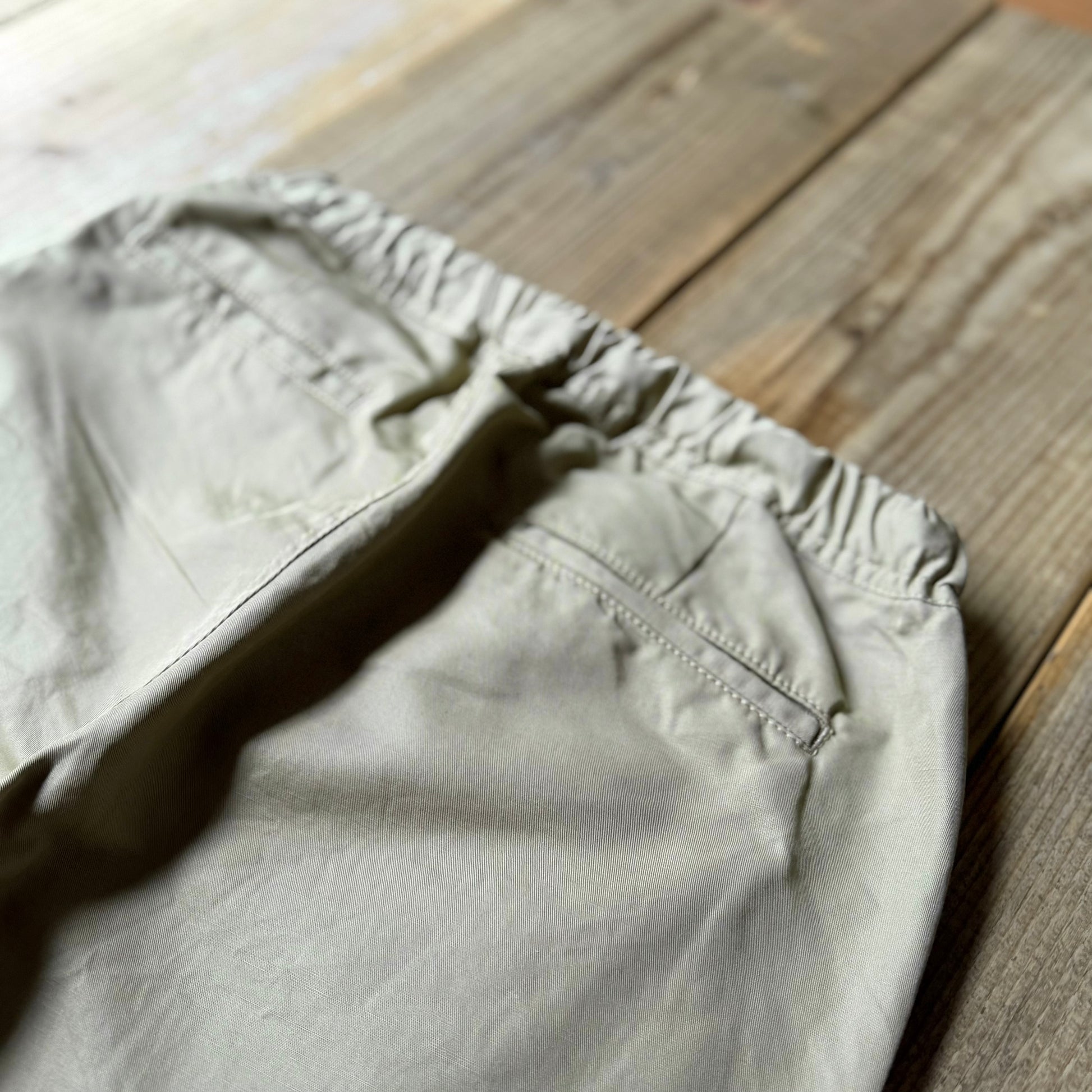 S&Y WORKSHOP Original /Organic cotton Easy Trousers”Gabardine”