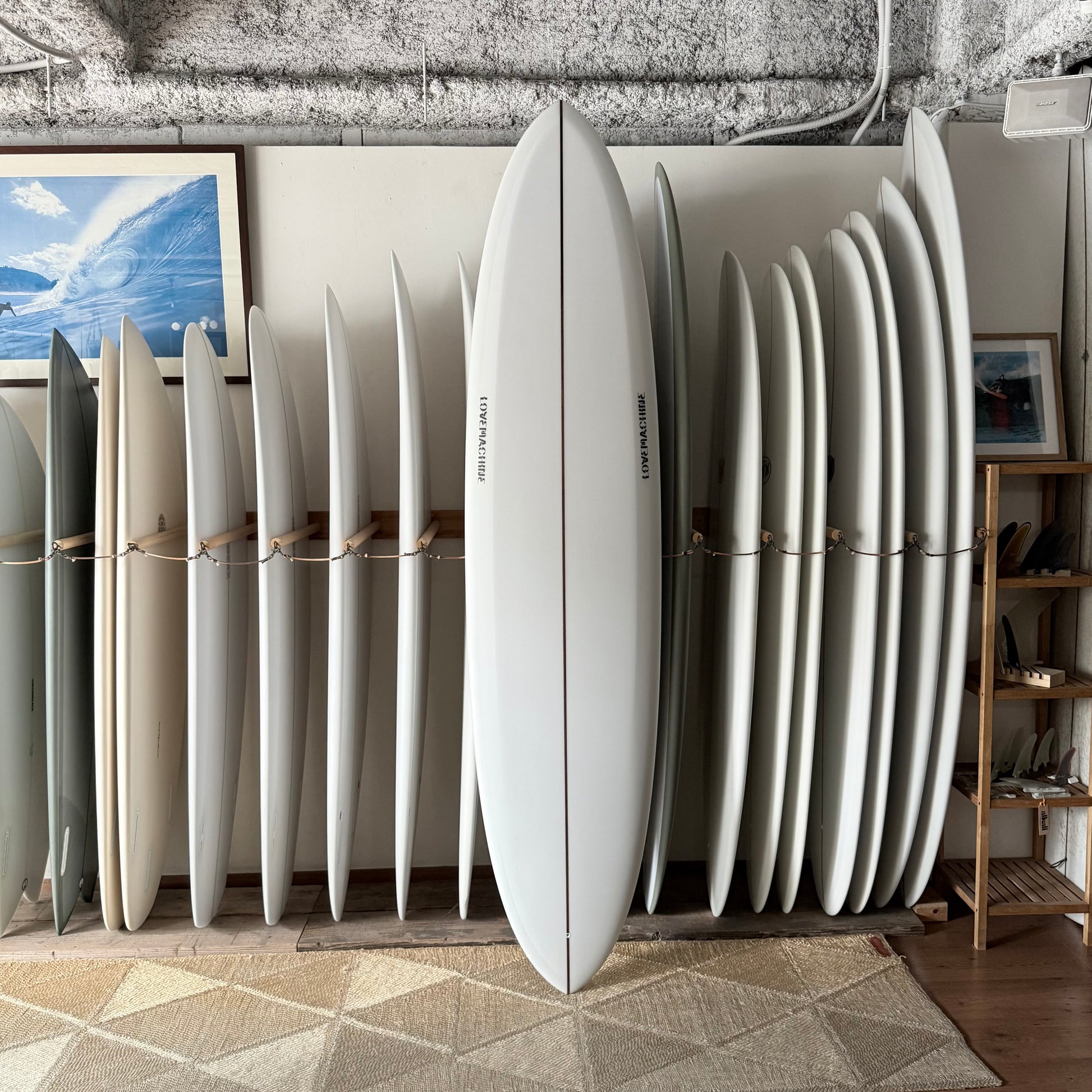 LOVEMACHINE SURFBOARDS 8'0" Thick Lizzy