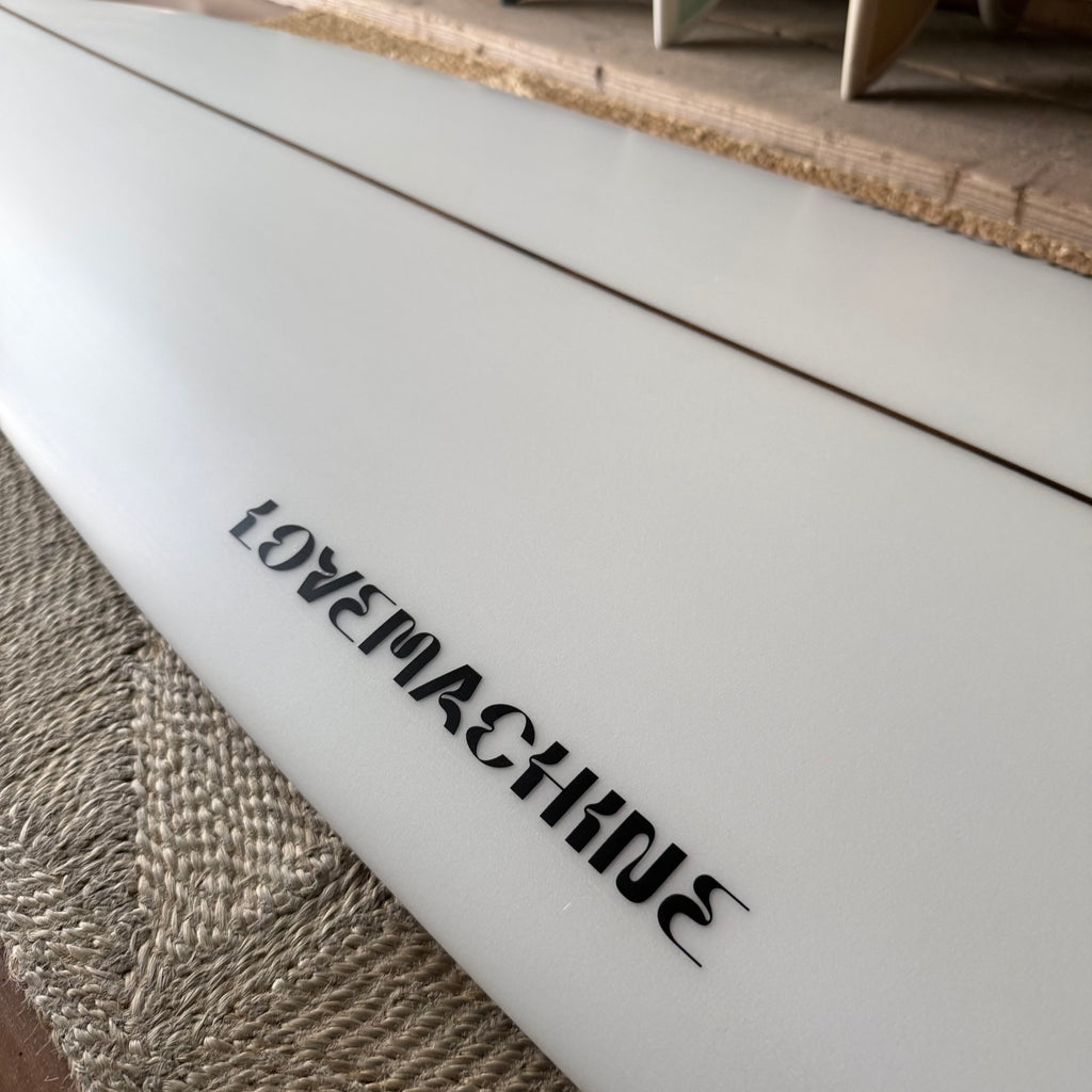 7'6" LOVEMACHINE SURFBOARDS ThickLizzy