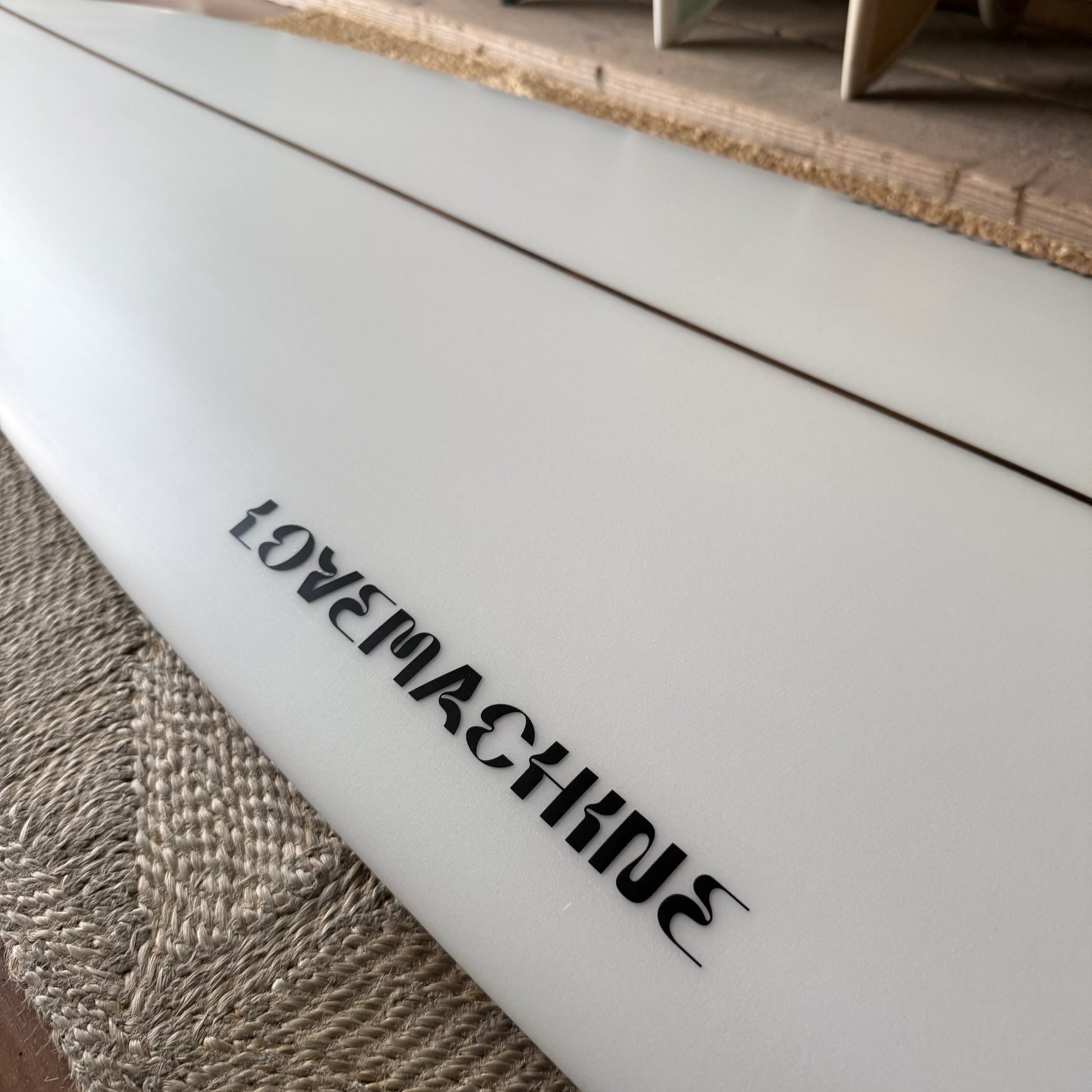 7'6" LOVEMACHINE SURFBOARDS ThickLizzy