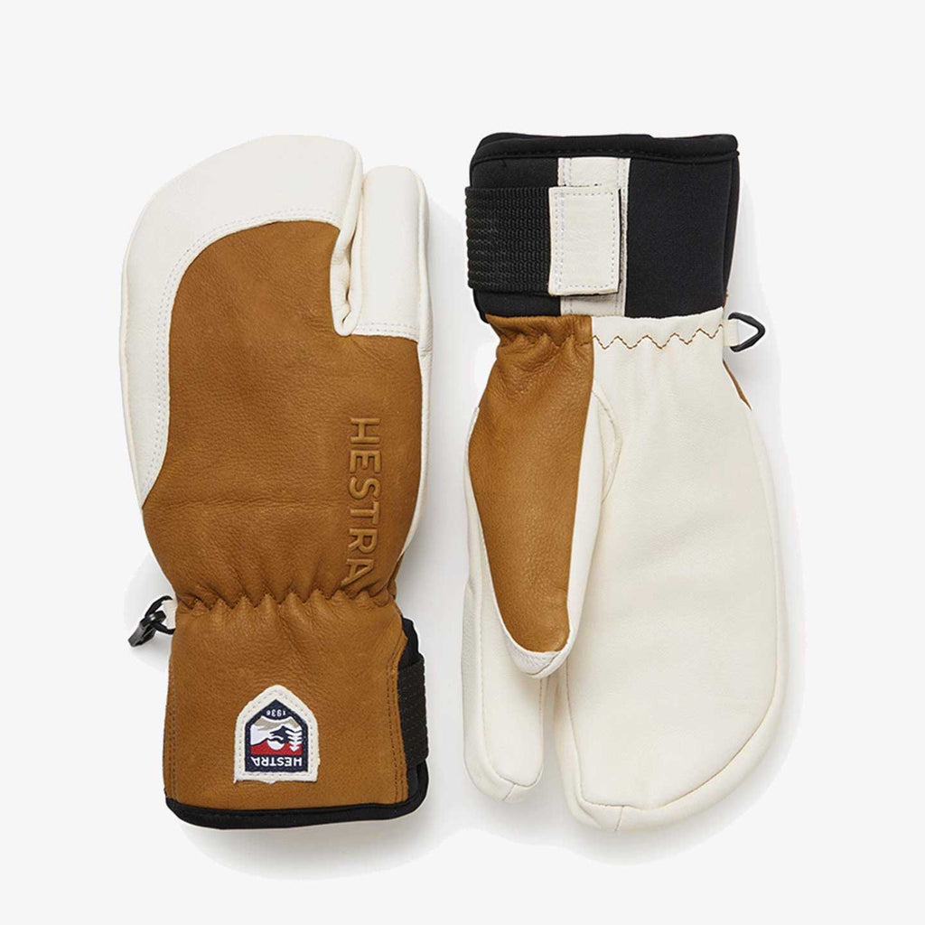 HESTRA 3-FINGER FULL LEATHER SHORT