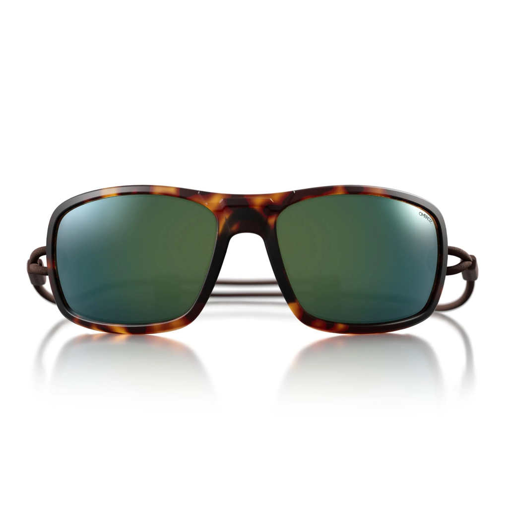 OMBRAZ AZZURRO/TORTOISE/POLARIZED GREY, GREEN MIRROR