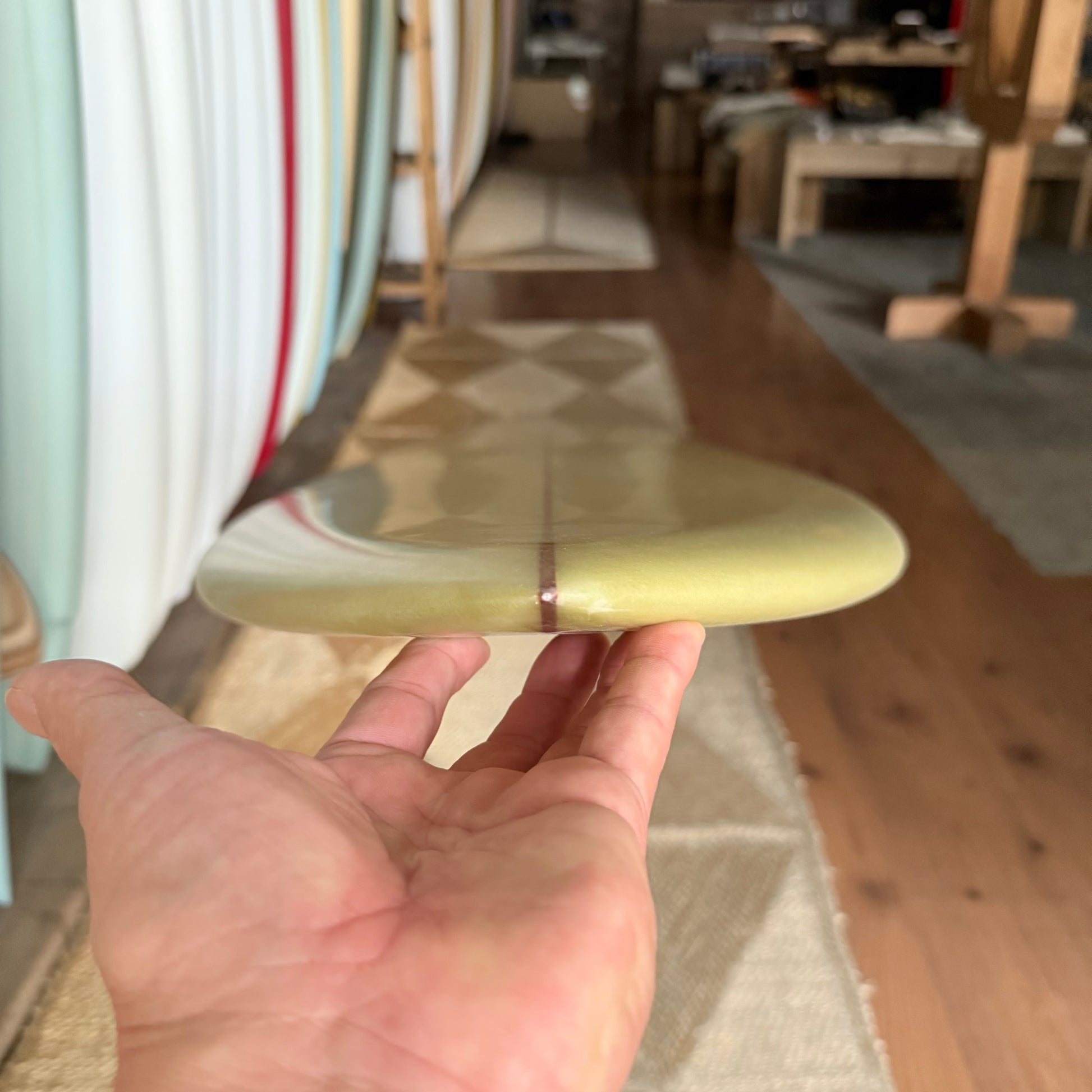 7'4" SURMAN SURFBOARDS Dark Void