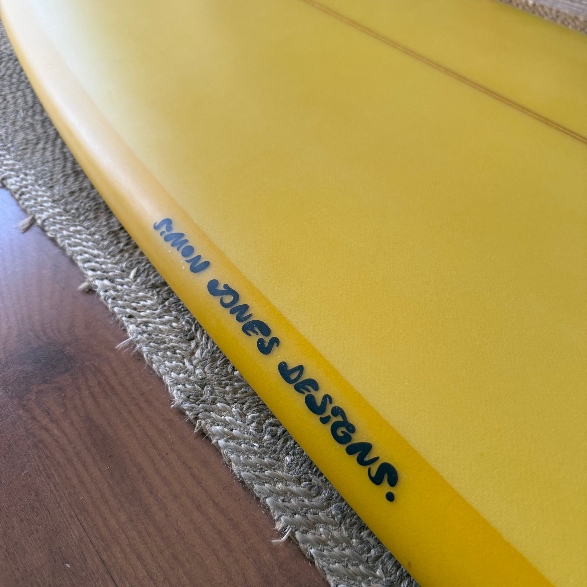 7’6” Simon Jones Designs MASSIVE  golden yellow