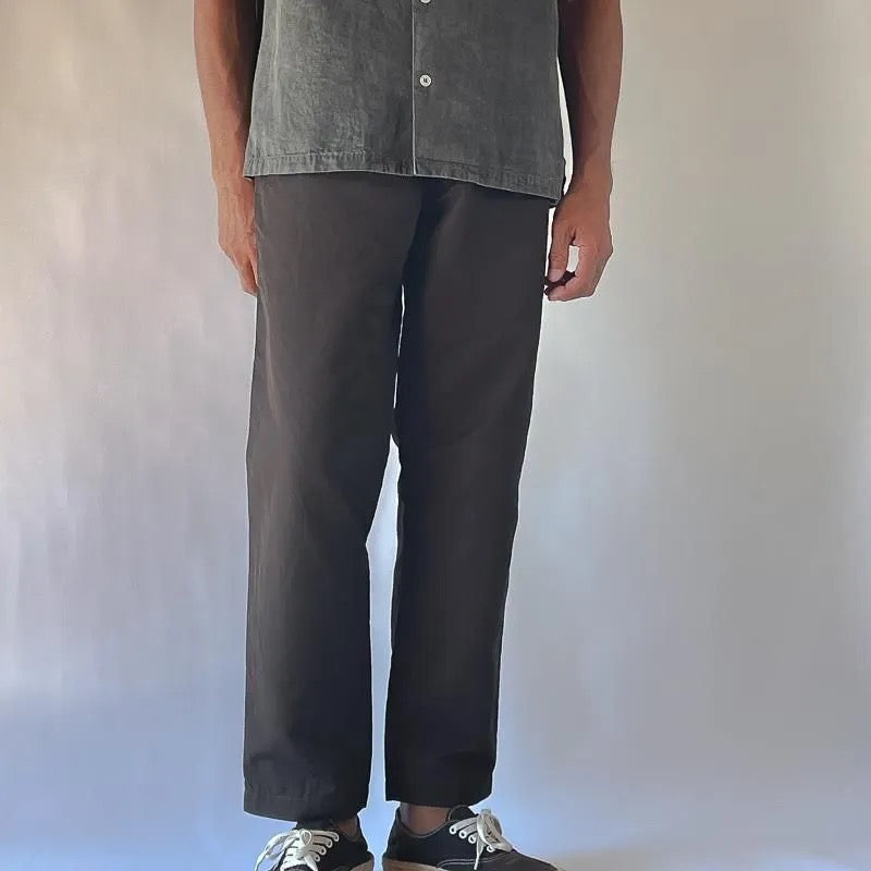 S&Y WORKSHOP Original /Organic cotton Easy Trousers”Gabardine”