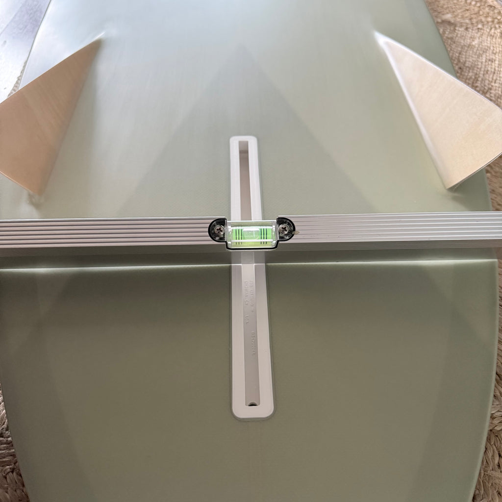 LOVEMACHINE SURFBOARDS 7'6" Thick Lizzy smoothing by Ryan Lovelace