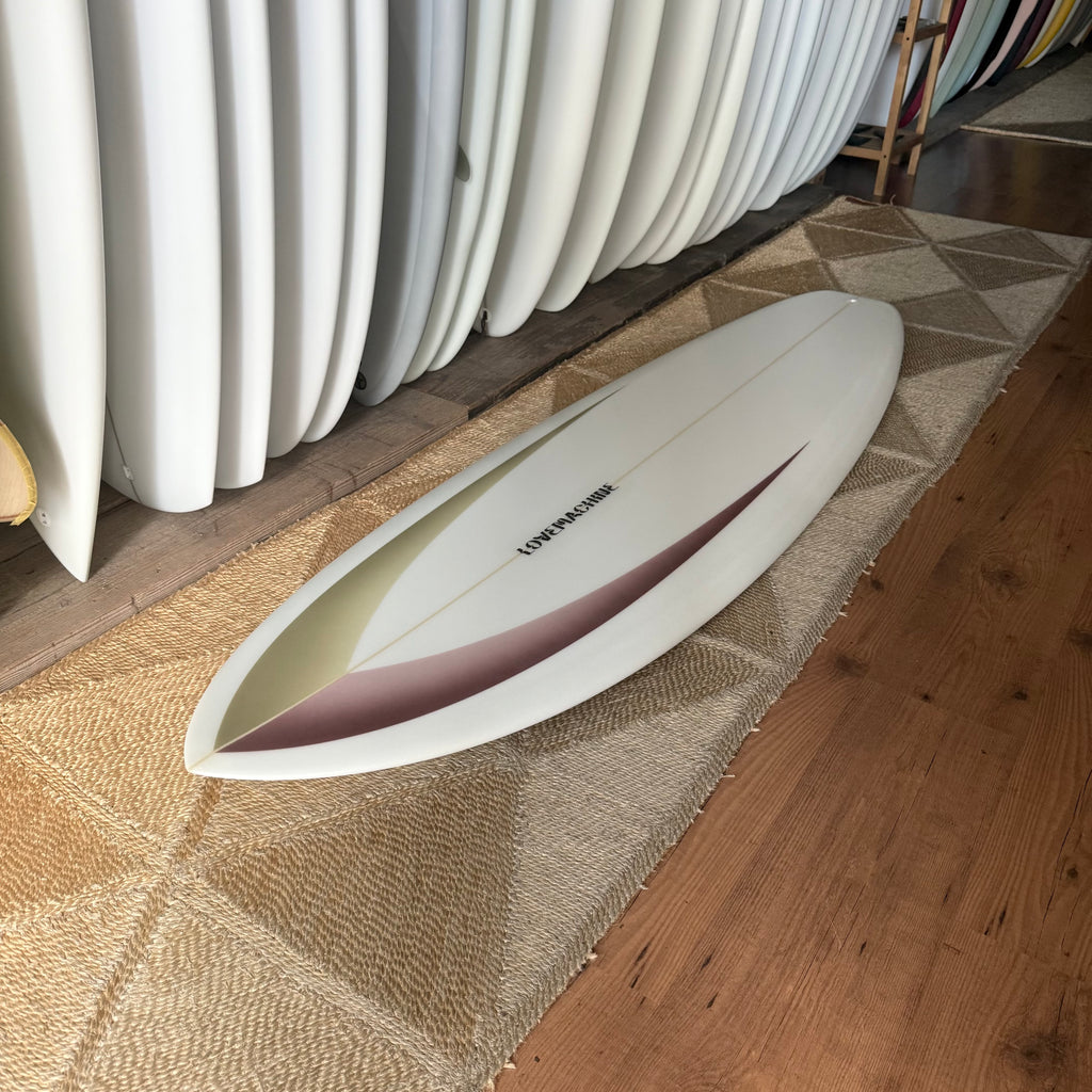 6’0” LOVEMACHINE SURFBOARDS GT