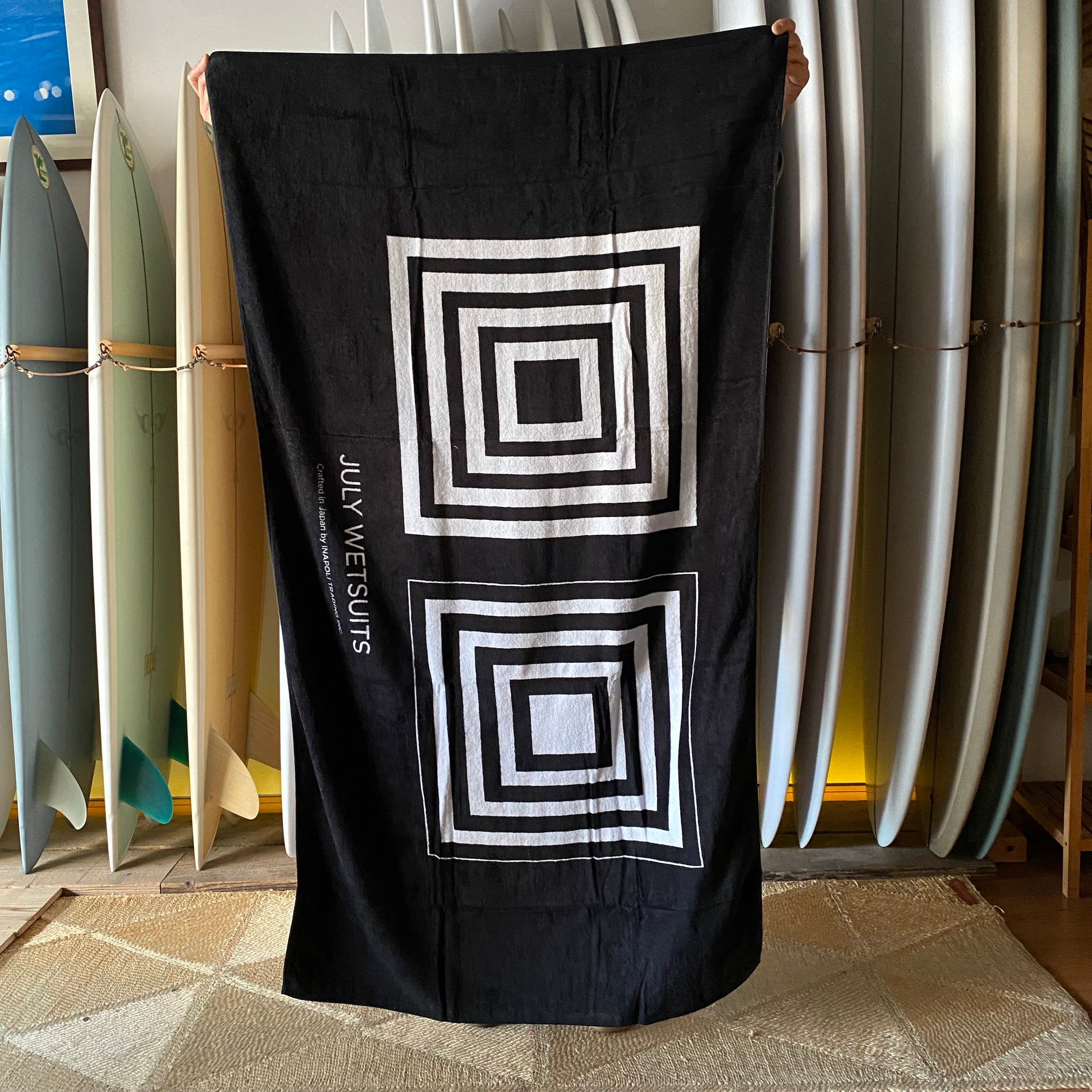 JULY Twin Logo Beach Towel