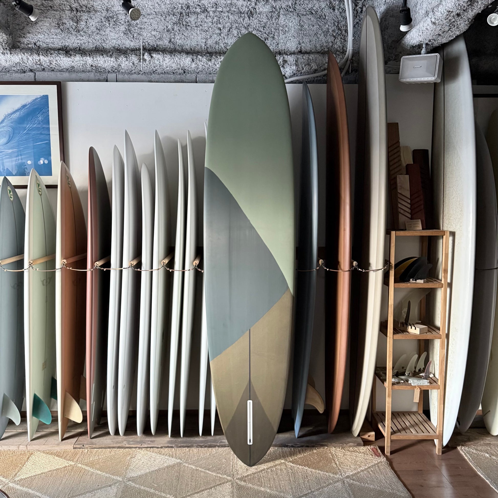 8’10”  Todd Pinder Zeppelin resin artwork by Super Wolf