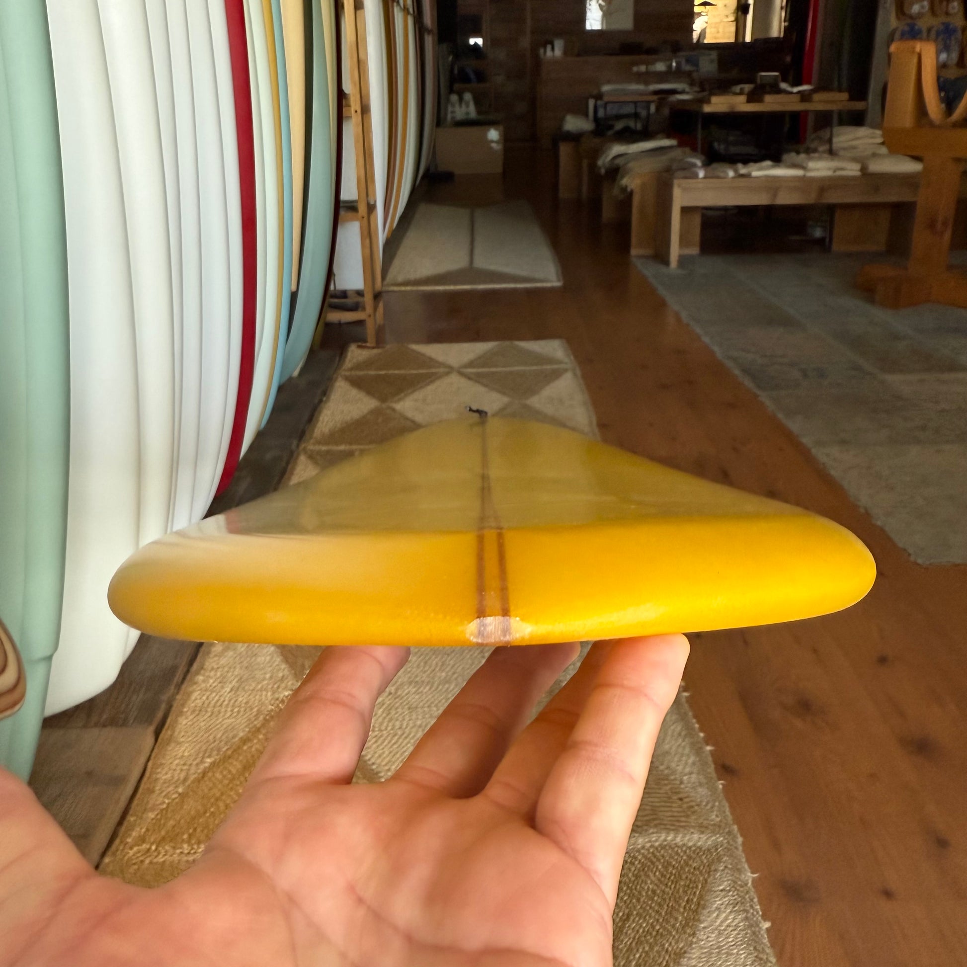 7’6” Simon Jones Designs MASSIVE  golden yellow