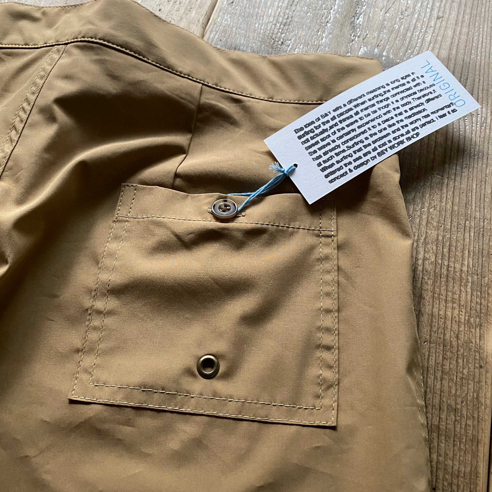 S&Y WORKSHOP Organic Cotton-Solotex Boardshort