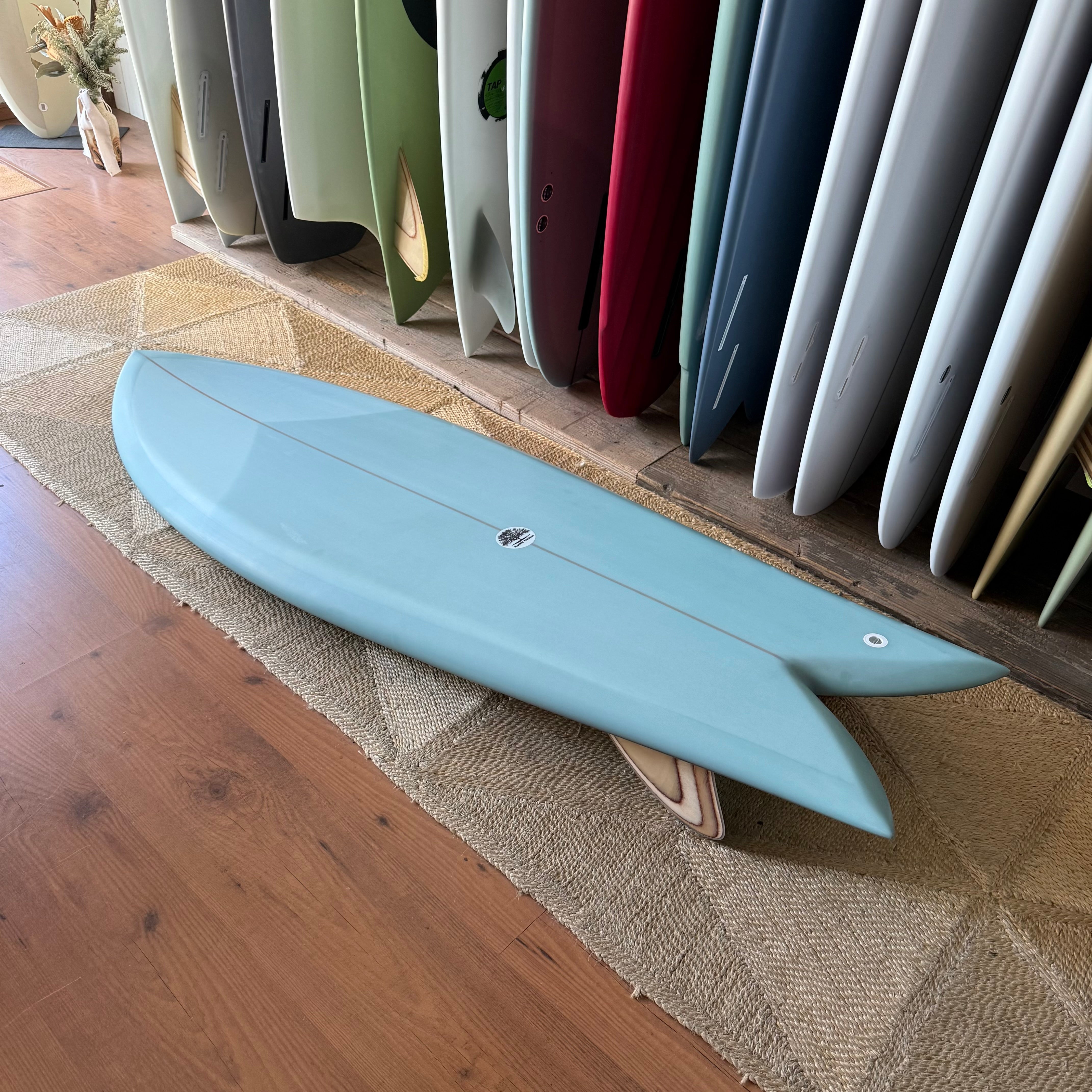 新品Mackie Designs Glass love side cutfish 5'7