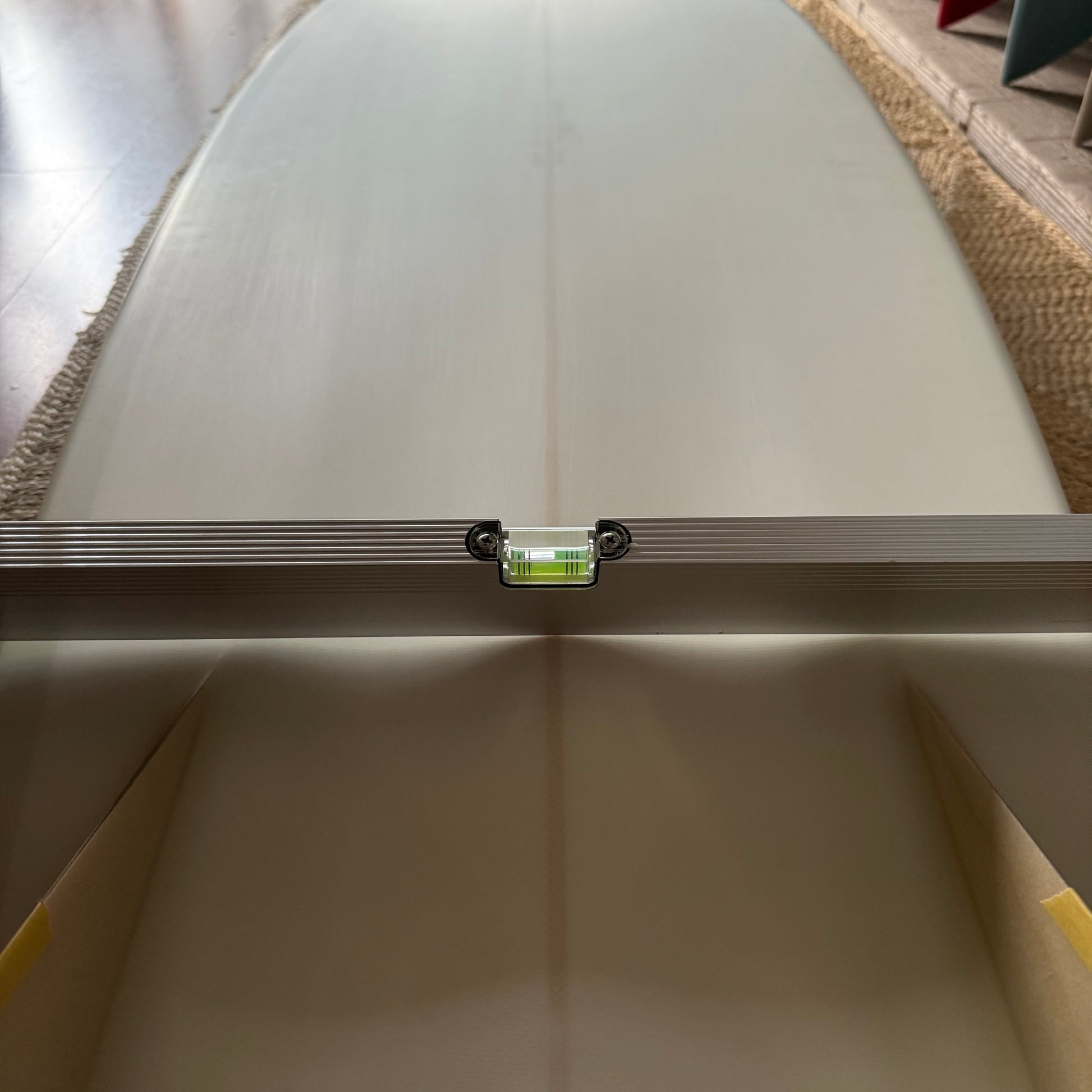 6’10“ Todd Pinder Bonzer Three Machine  Angelo resin artwork