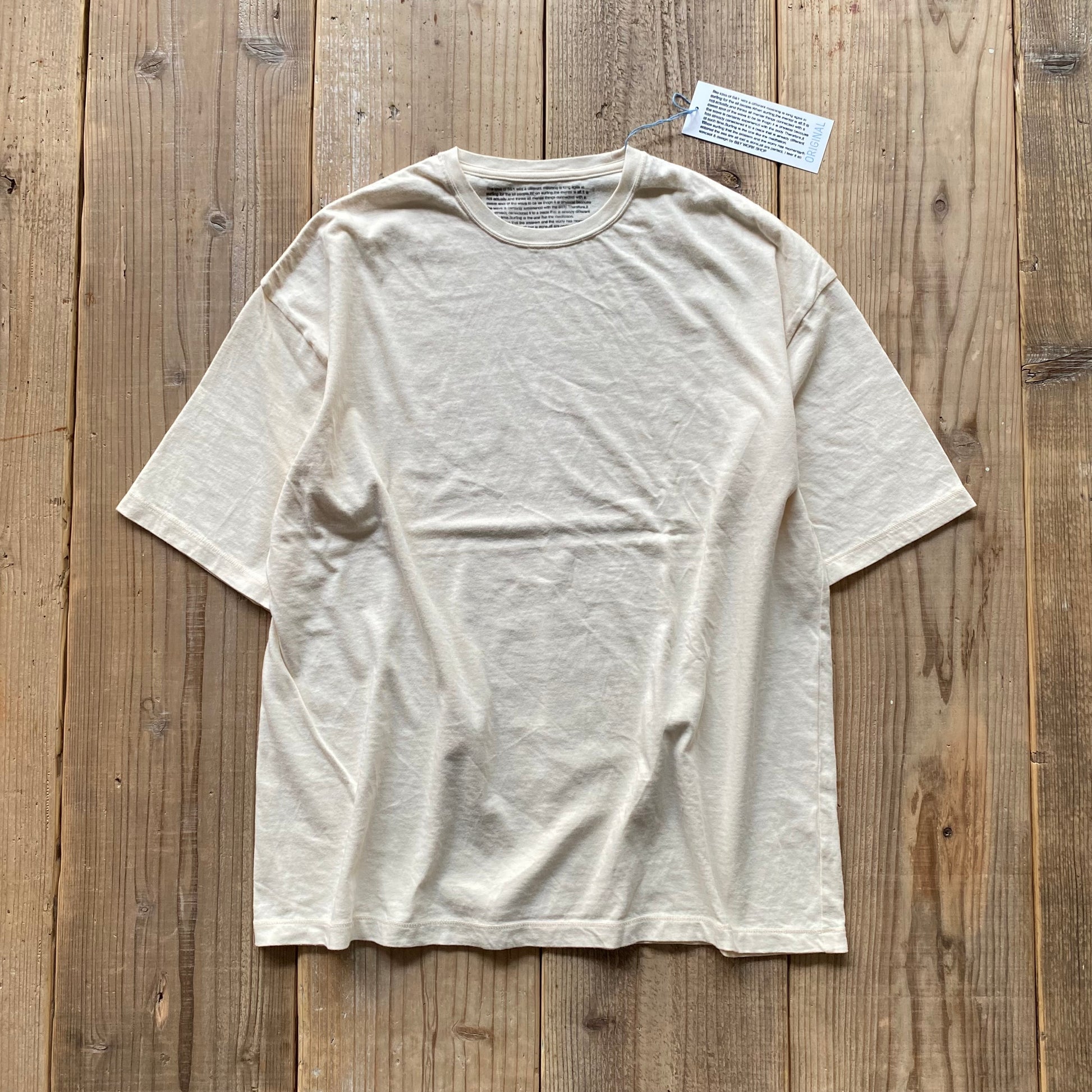 S&Y WORKSHOP ORIGINAL 100% Organic cotton T-Shirt "FAT"