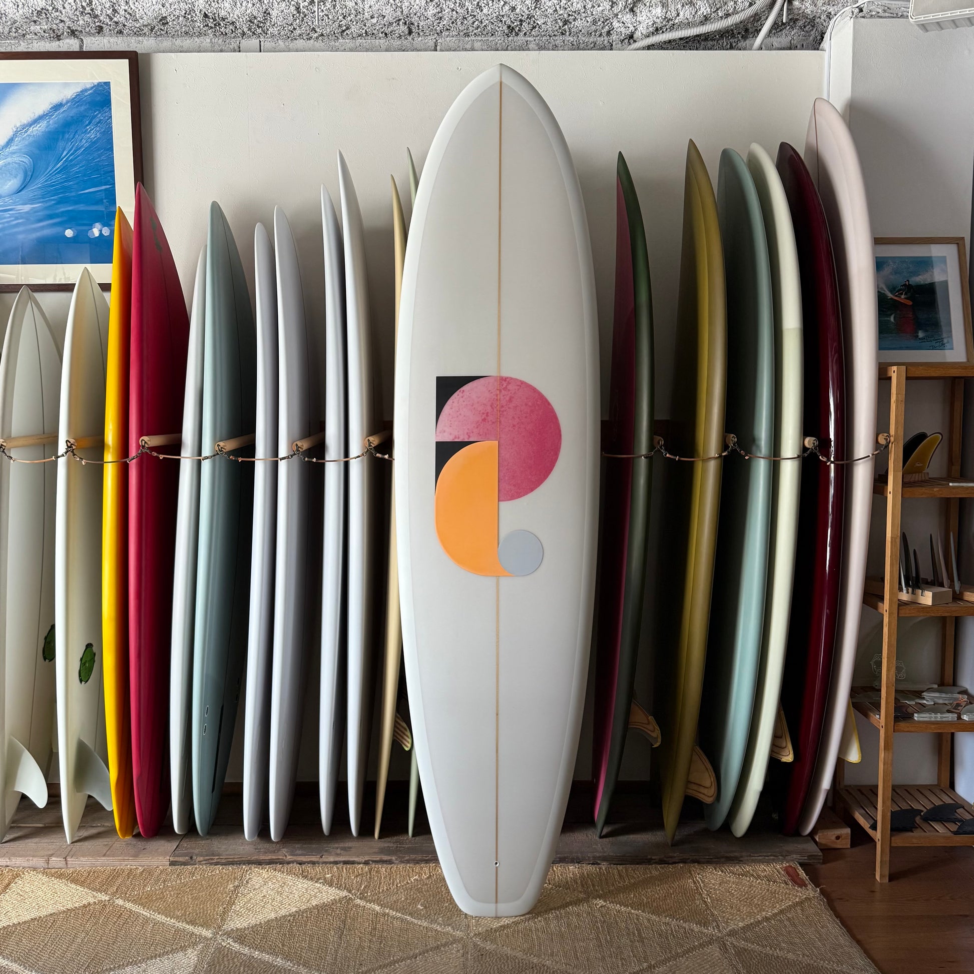 7’3” Todd Pinder Modern Machine Angelo resin Artwork