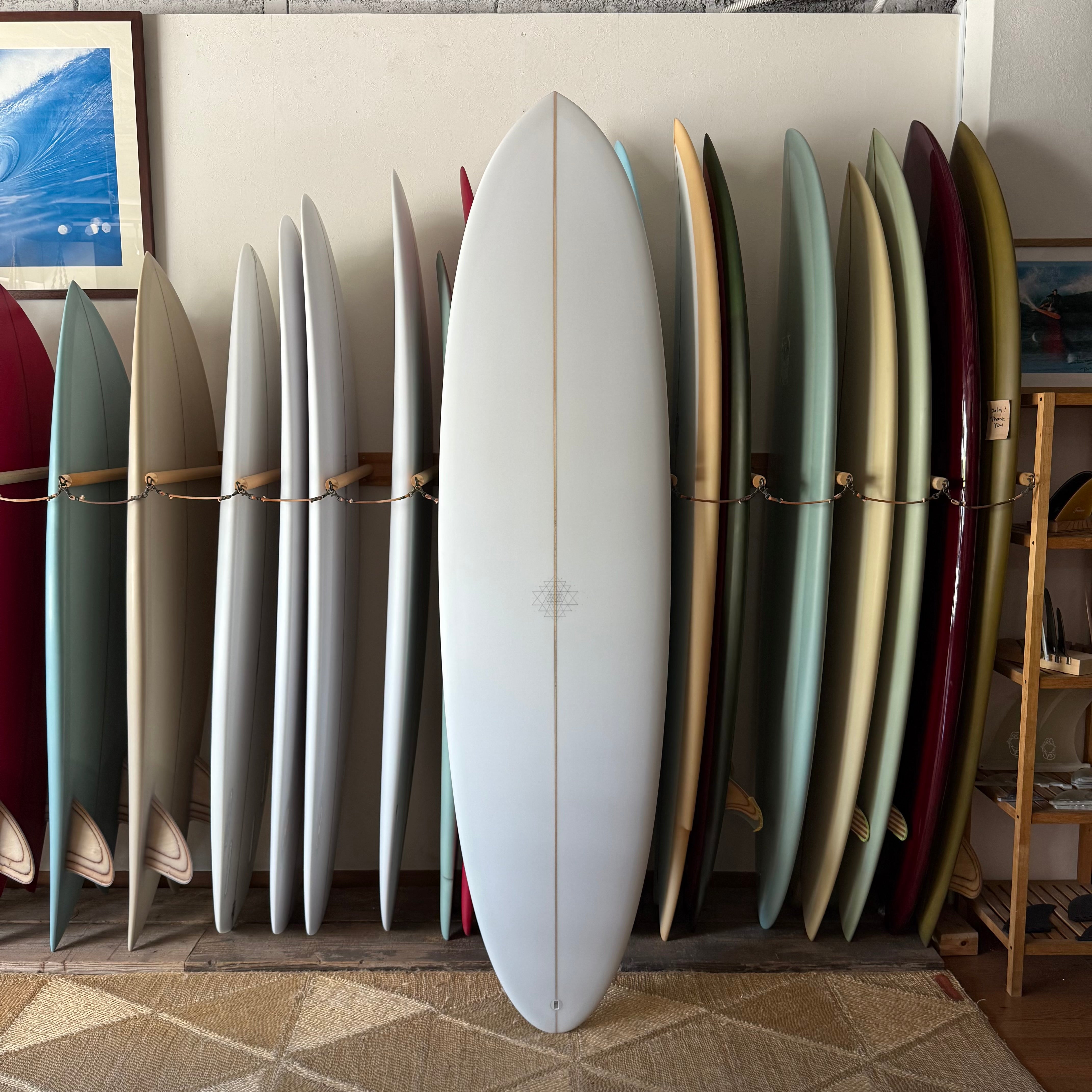 マンダラカスタムシェイプス　カリフォルニアスタビー Mandala Custom Shapes California Stubbie Edge Board 6'6 / マンダラ