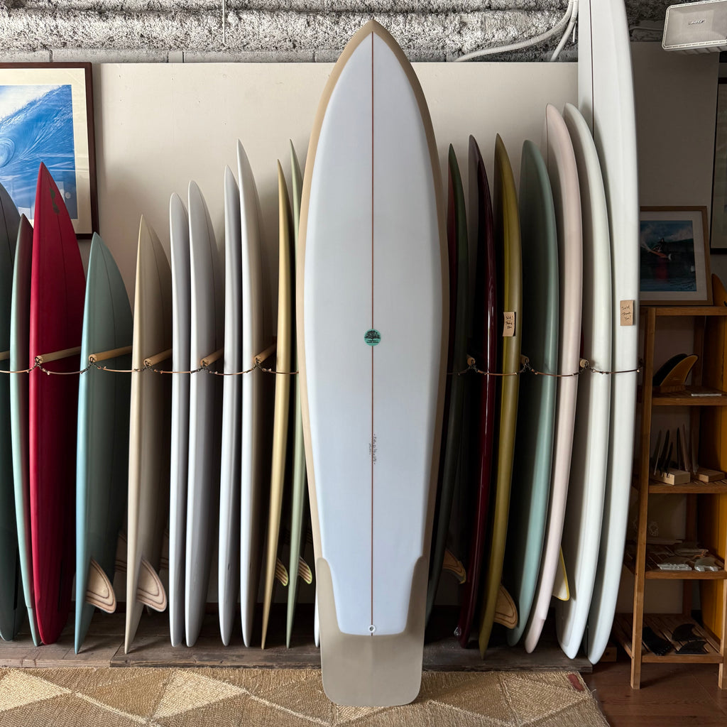 7’10” Mackie Designs Side cut round square flex tail