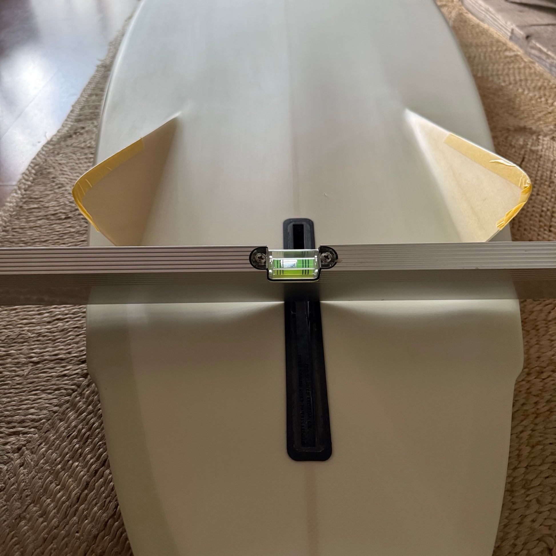 6’10“ Todd Pinder Bonzer Three Machine  Angelo resin artwork