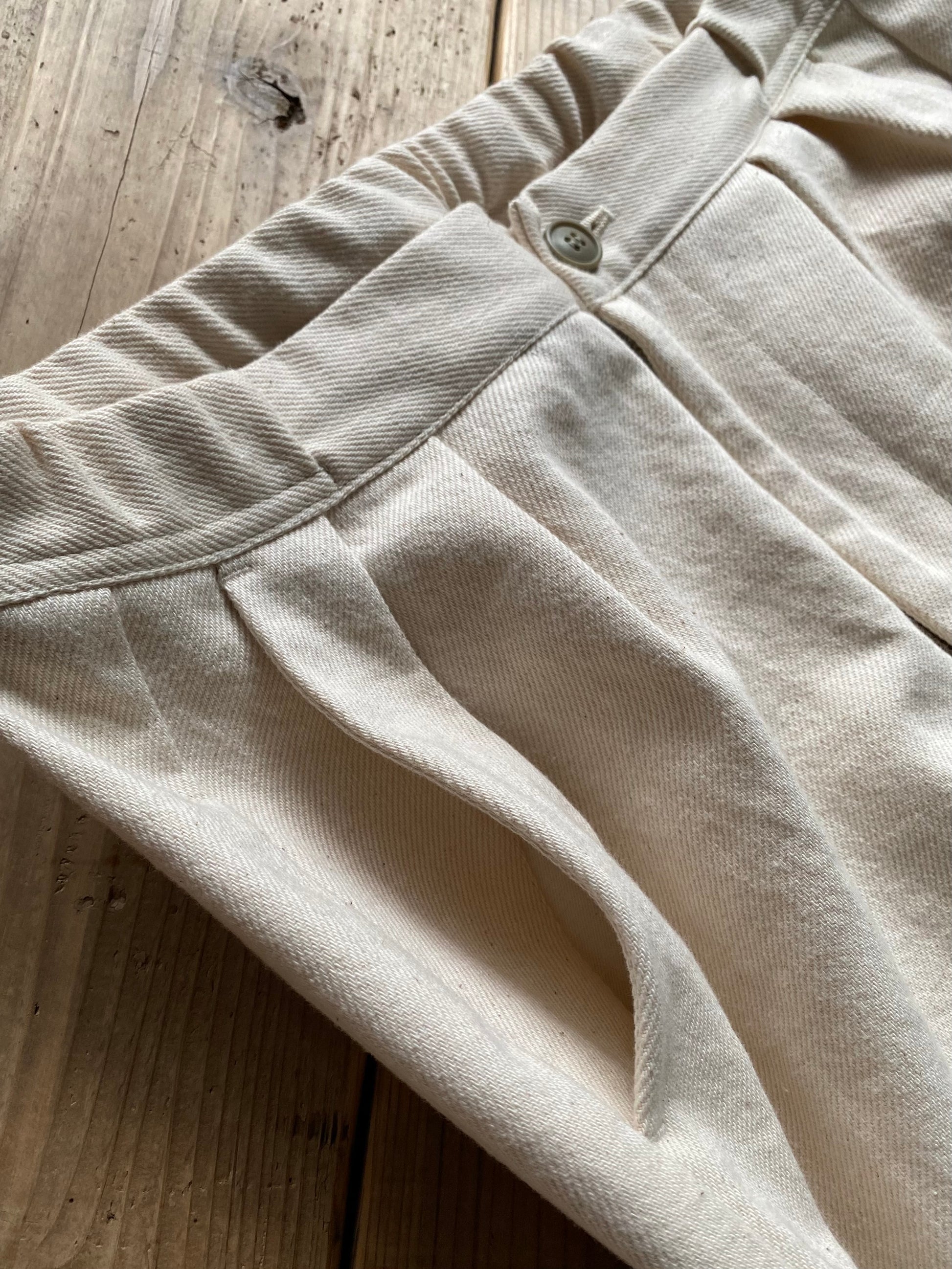 S&Y WORKSHOP Original /Easy Trousers 100% Organic cotton Drill Tumbler